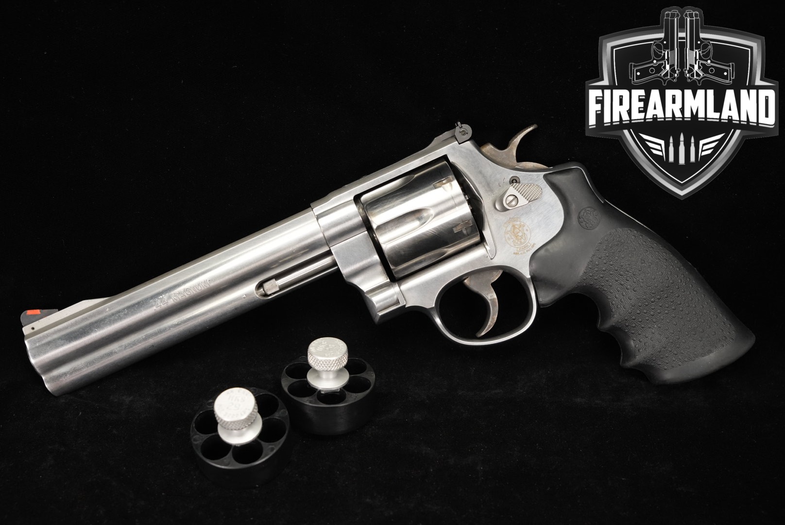 Smith & Wesson Model 629-6 Classic S&W 44 Rem Mag 6.5" Satin Stainless M629-img-0