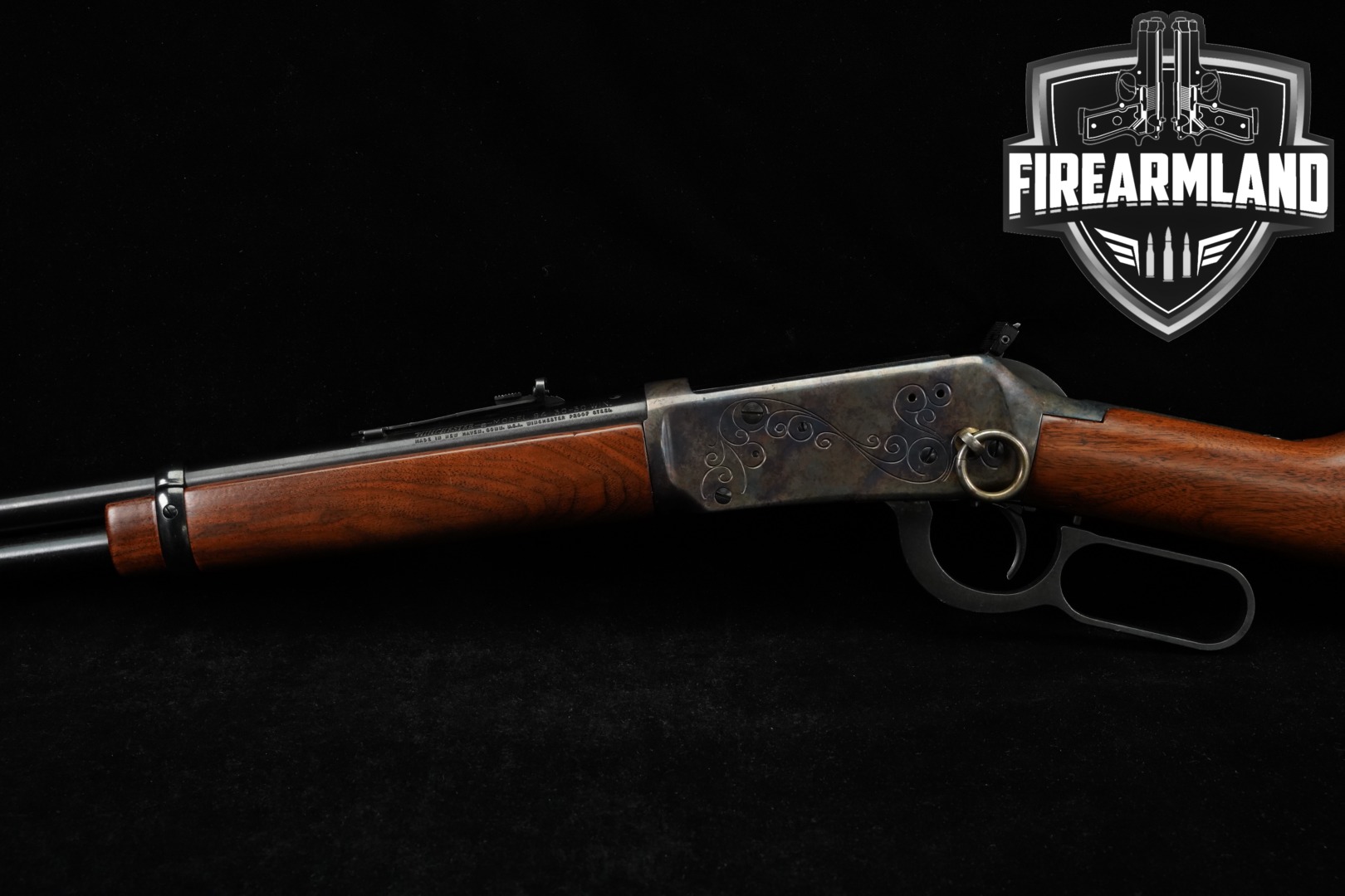 Winchester Repeating Arms Model 94 Antique Saddle Ring Carbine .30-30 Color Case-Hardened & Blued in Very Good Condition Thumbnail