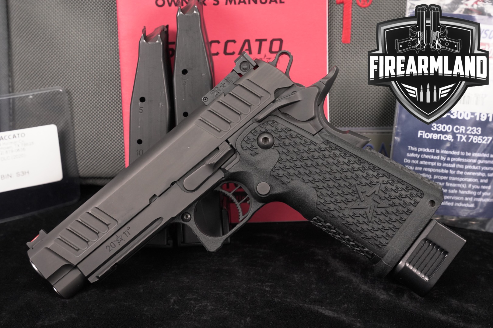 Staccato P 9mm Optics-Ready 4.4" STI 1911 2011 +3 MAGS & ORIG CASE-img-0