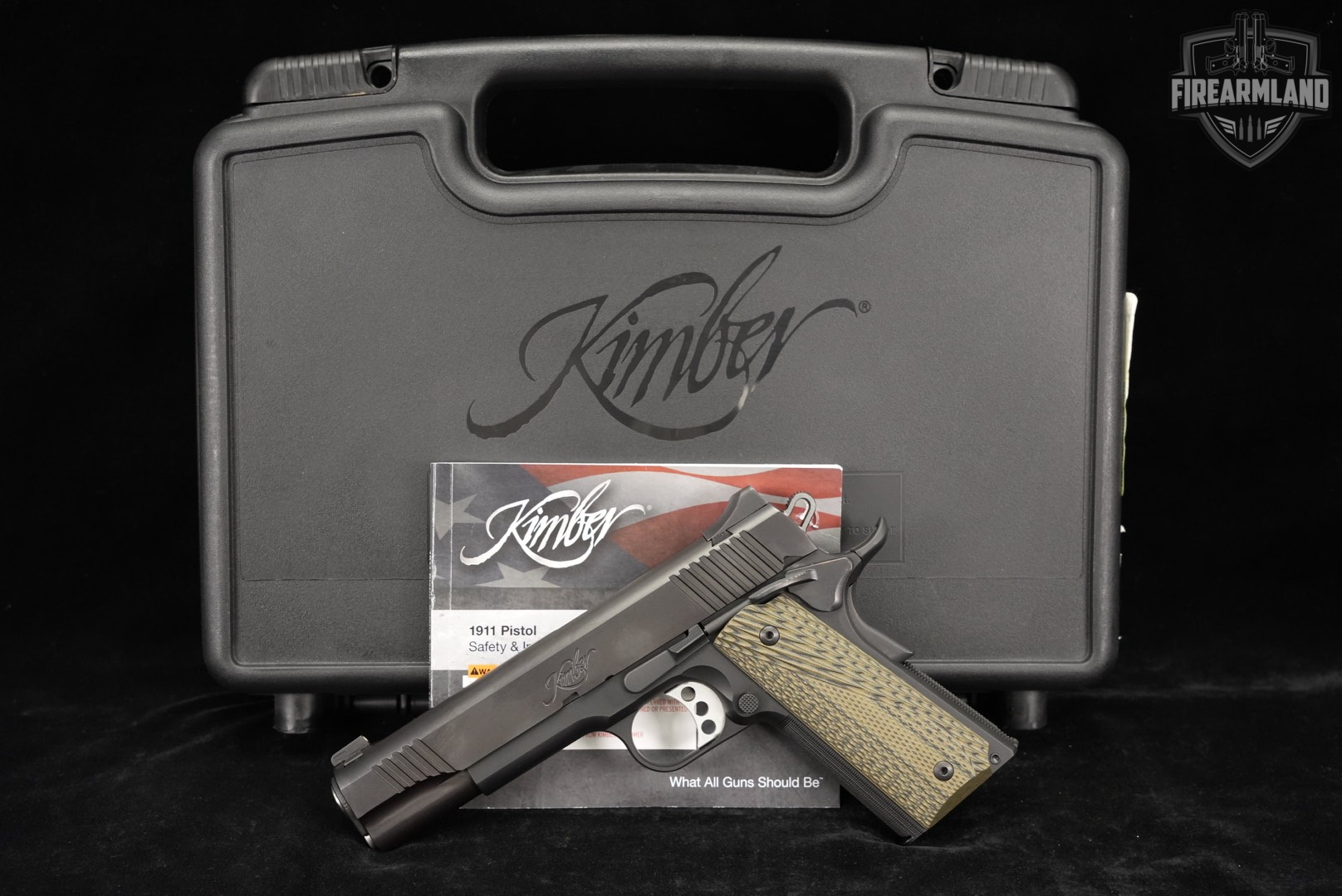 Kimber Custom TLE II 45 ACP 1911 5" LAPD SWAT +ORIG CASE-img-2