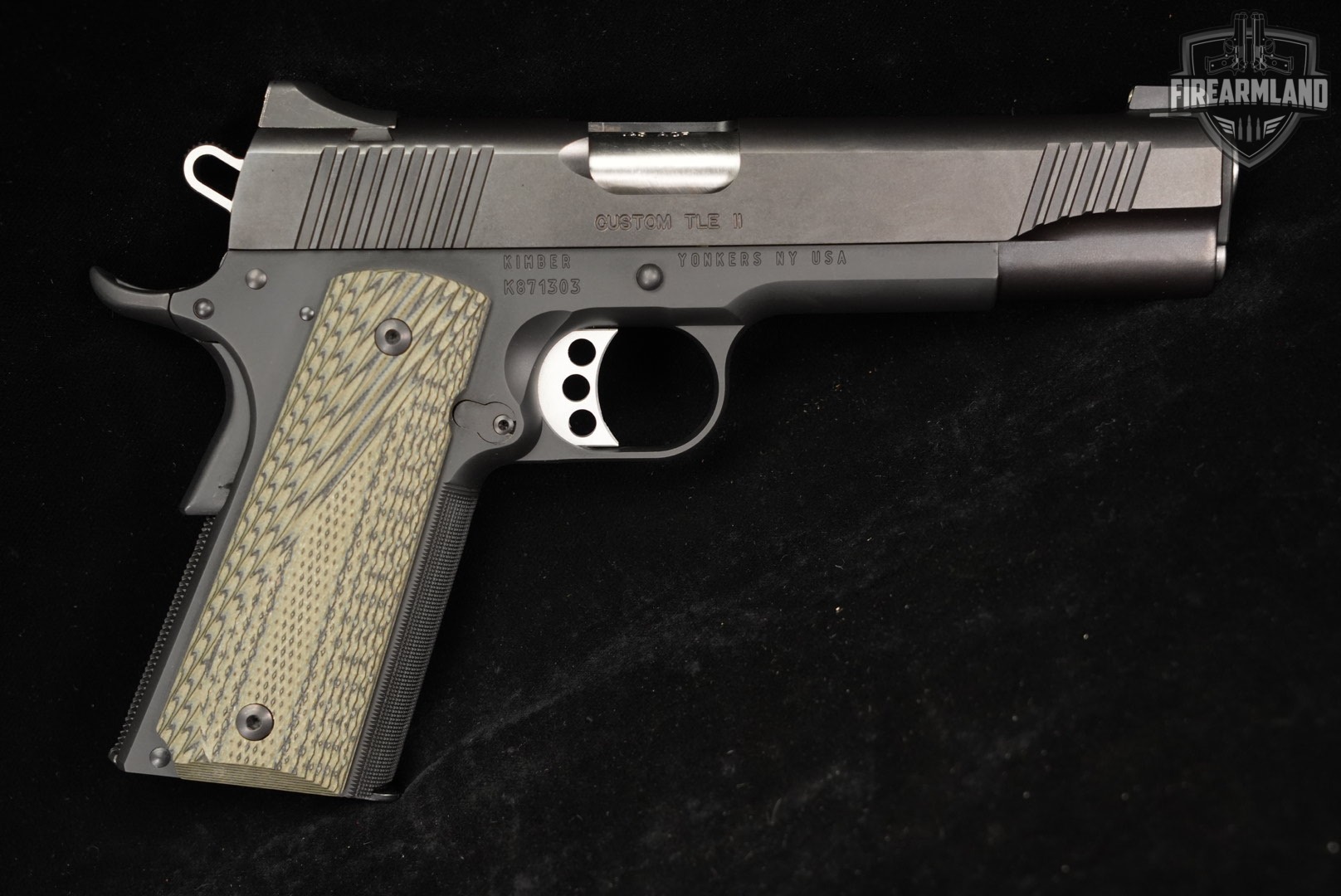 Kimber Custom TLE II 45 ACP 1911 5" LAPD SWAT +ORIG CASE-img-3