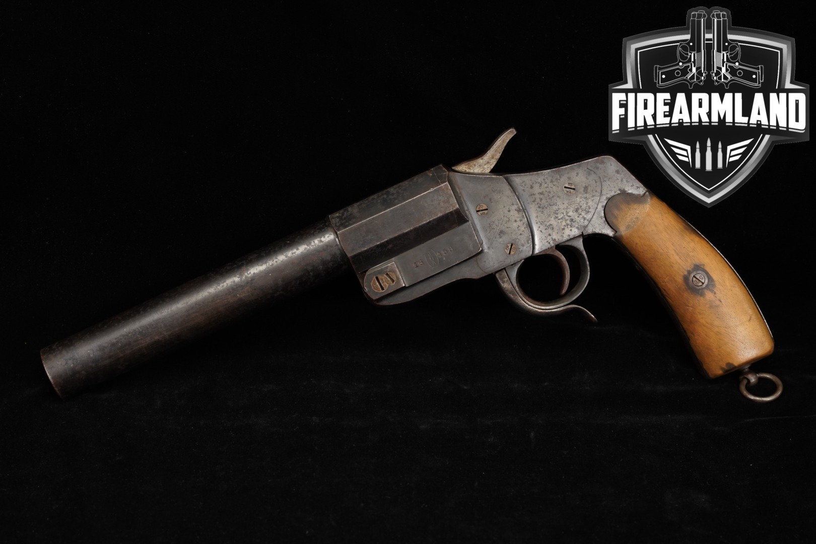 German Leuchtpistole Modell 1894 Hebel 26.5mm Blued in Good Condition Thumbnail