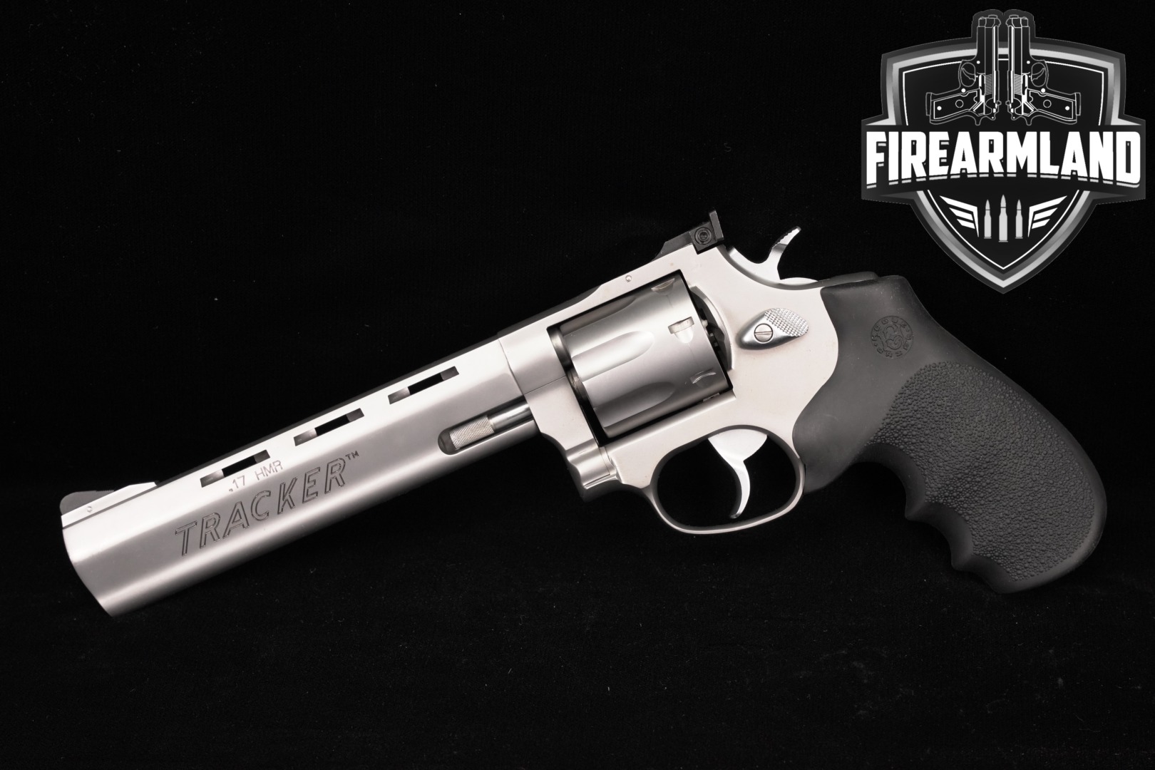 Taurus Model 17 Tracker .17 HMR Stainless in Very Good Condition Thumbnail