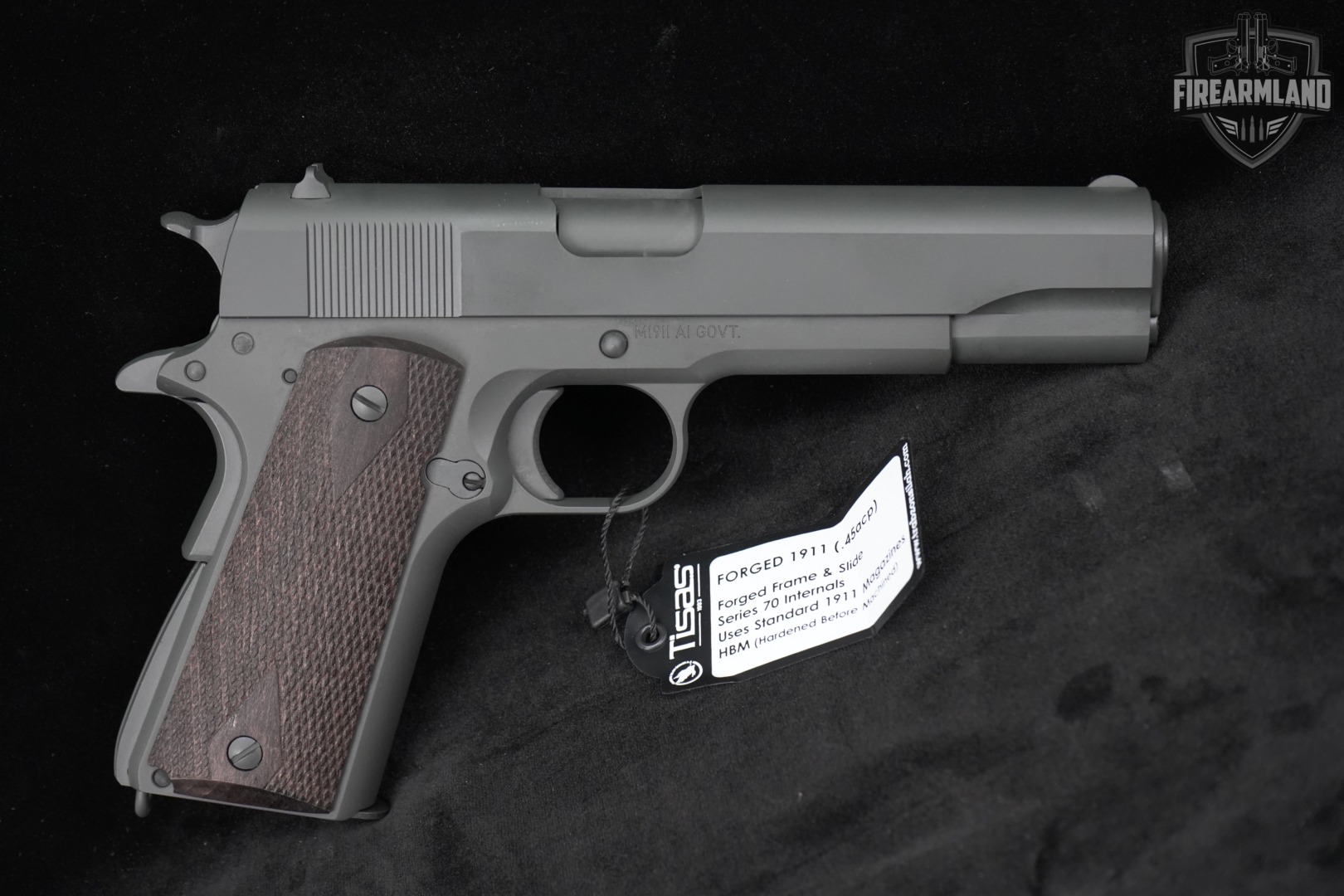 Used Tisas M1911 A1 Govt. GI, Series 70 Auction | FirearmLand