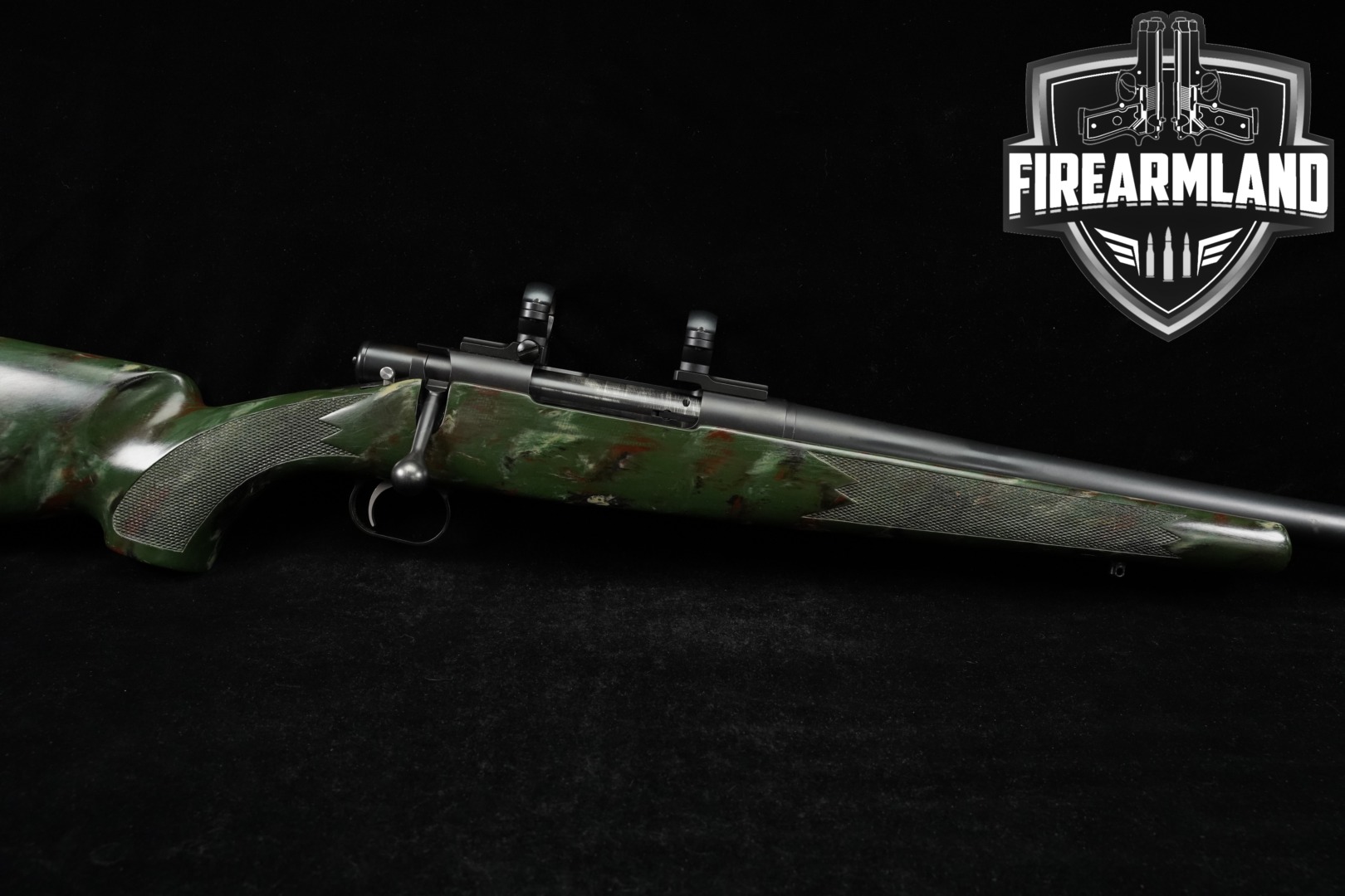 Tar-Hunt RSG-12 Professional 12 Gauge Blued & Green Marbled in Excellent Condition Thumbnail