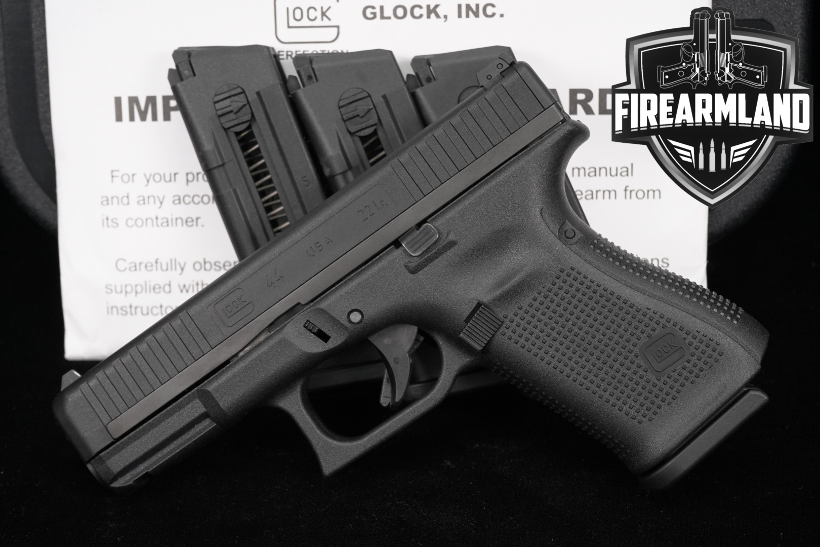 Glock G44 .22 LR Black in Excellent Condition Thumbnail