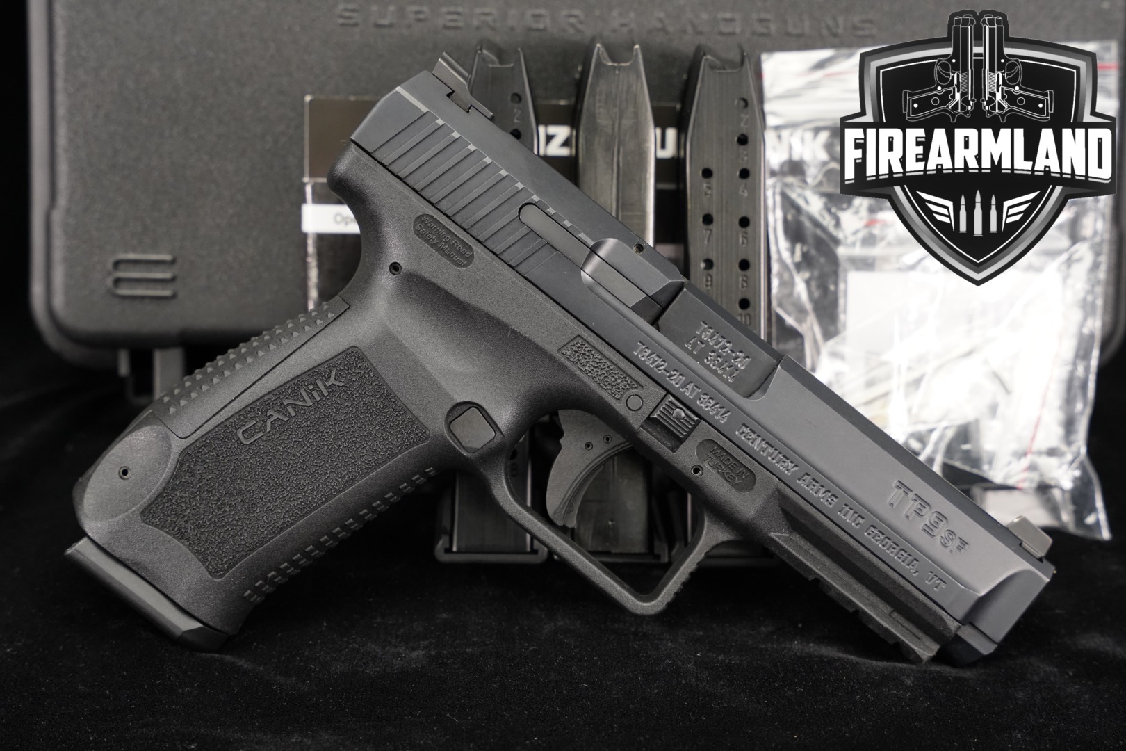 Canik TP9SF One Series 9mm Luger Black in Excellent Condition Thumbnail