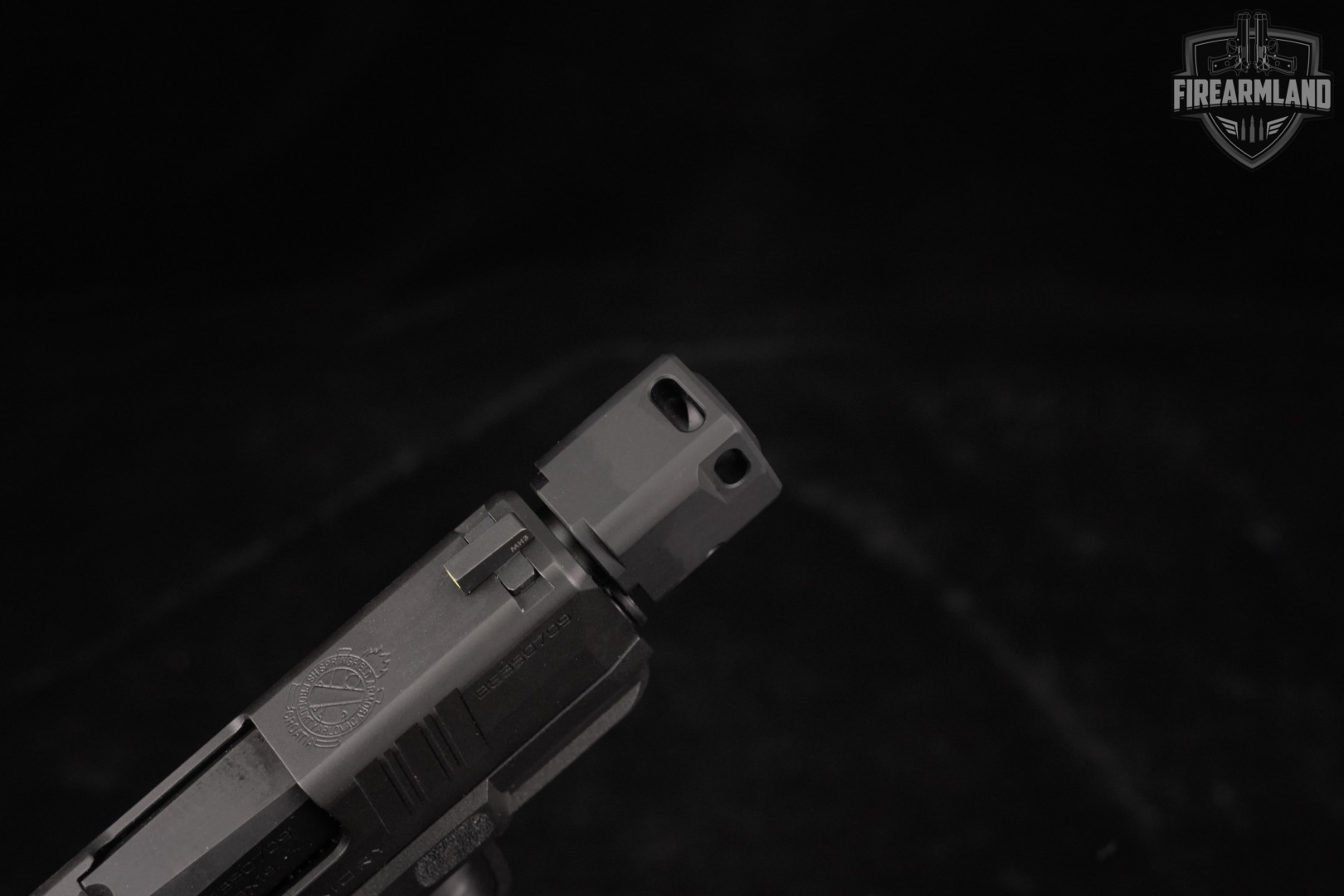 Springfield Armory Hellcat OSP COMP 9mm THREADED +2 MAGS, SHIELD OPTICS-img-11