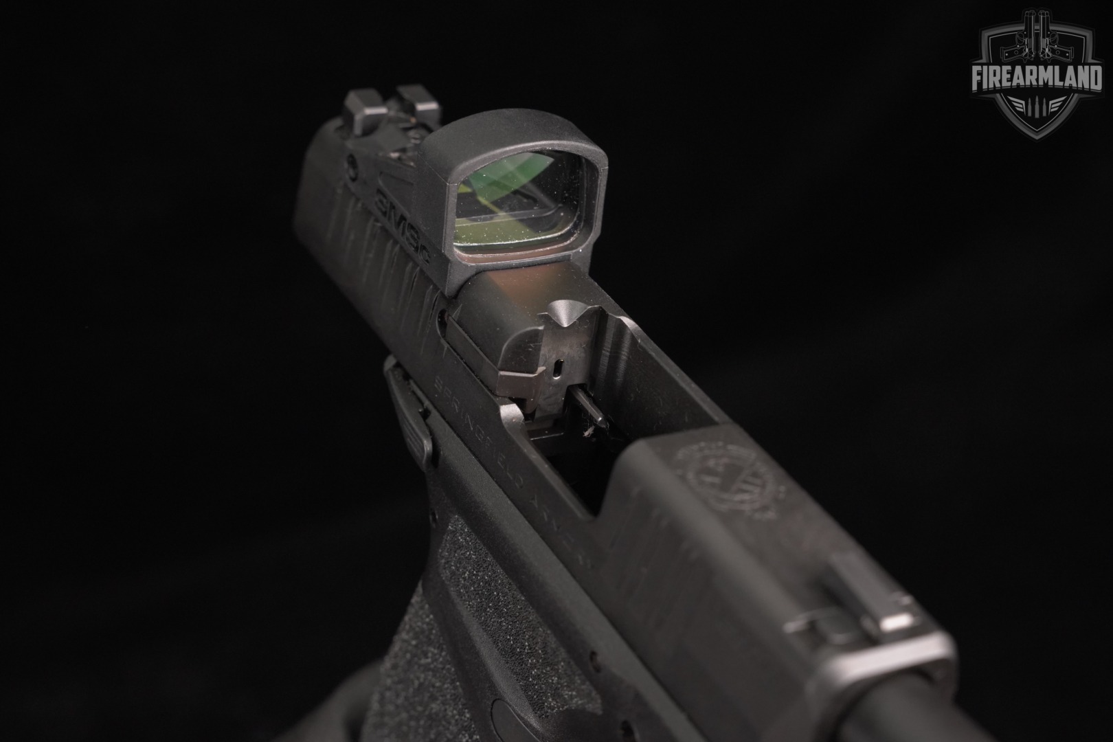 Springfield Armory Hellcat OSP COMP 9mm THREADED +2 MAGS, SHIELD OPTICS-img-14