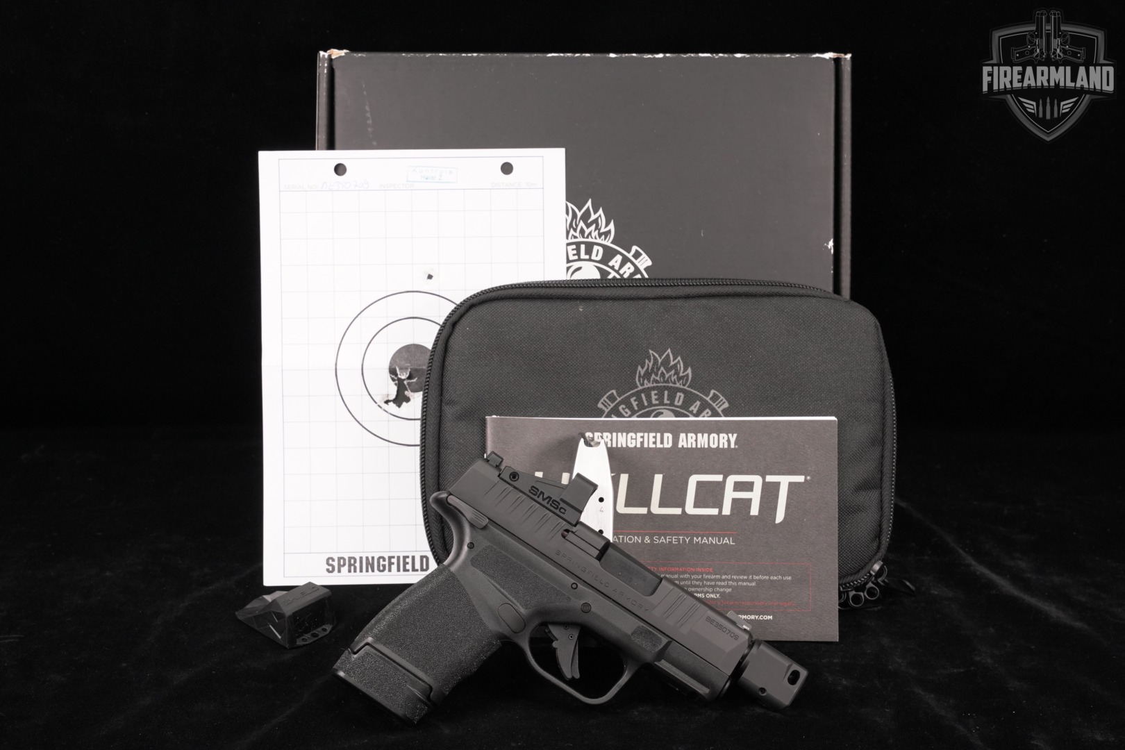 Springfield Armory Hellcat OSP COMP 9mm THREADED +2 MAGS, SHIELD OPTICS-img-2