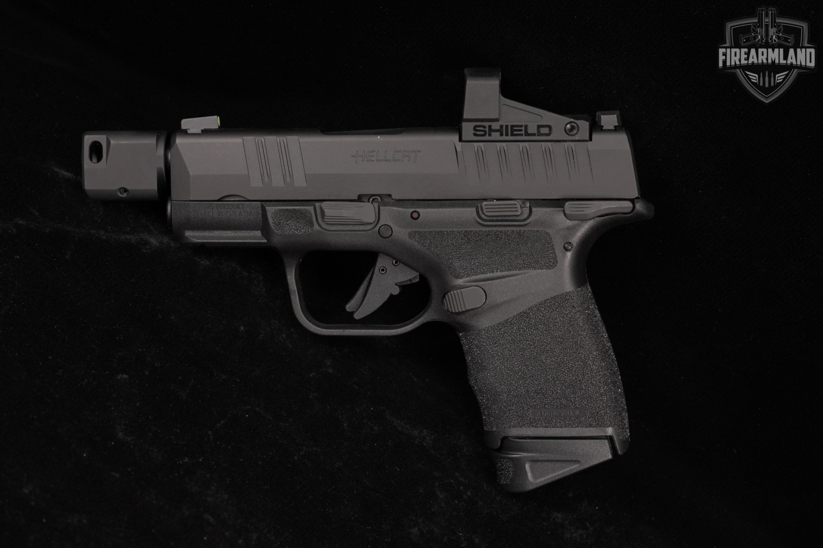 Springfield Armory Hellcat OSP COMP 9mm THREADED +2 MAGS, SHIELD OPTICS-img-3