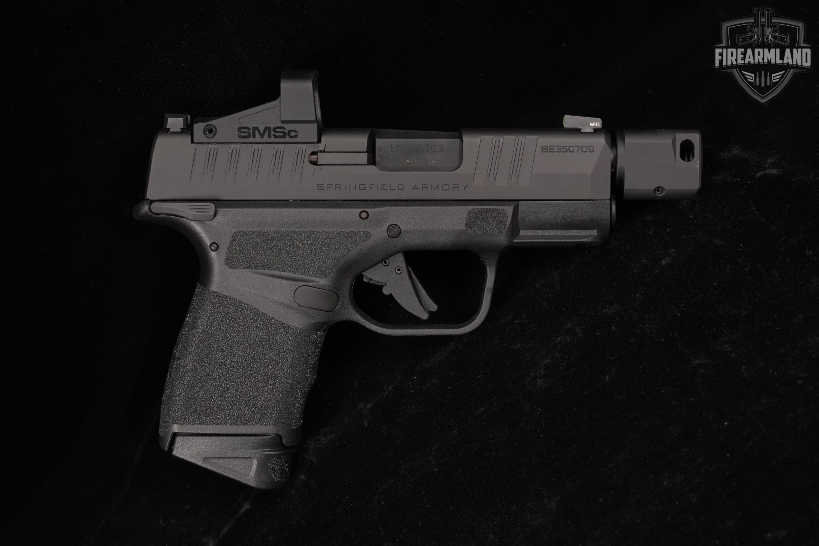 Springfield Armory Hellcat OSP COMP 9mm THREADED +2 MAGS, SHIELD OPTICS-img-4