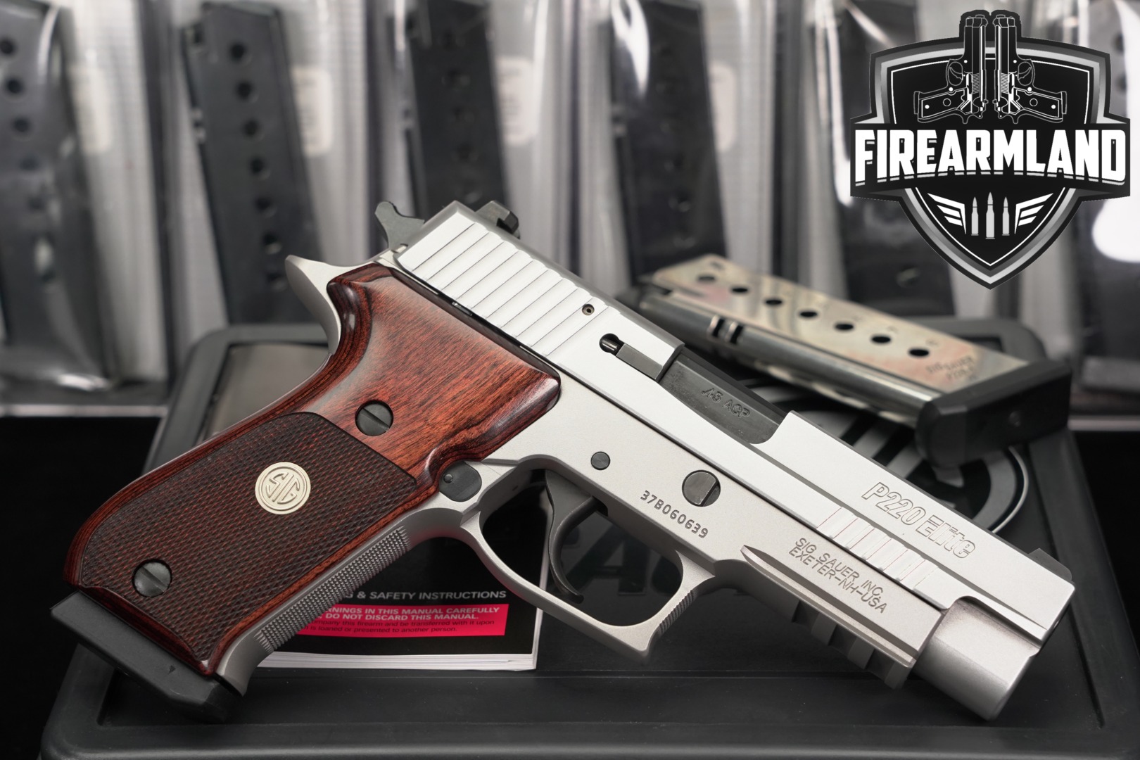 2018 Sig Sauer P220 Elite ASE (Alloy Stainless Elite), TALO Exclusive .45 ACP Stainless in Excellent Condition Thumbnail