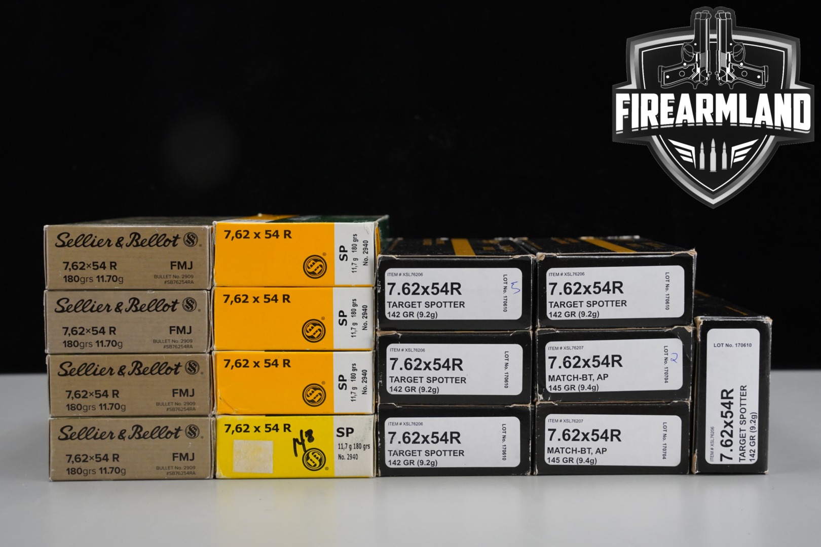 Multiple Manufacturers 7.62x54R AMMO 7.62x54R in New - Old Stock Condition Thumbnail