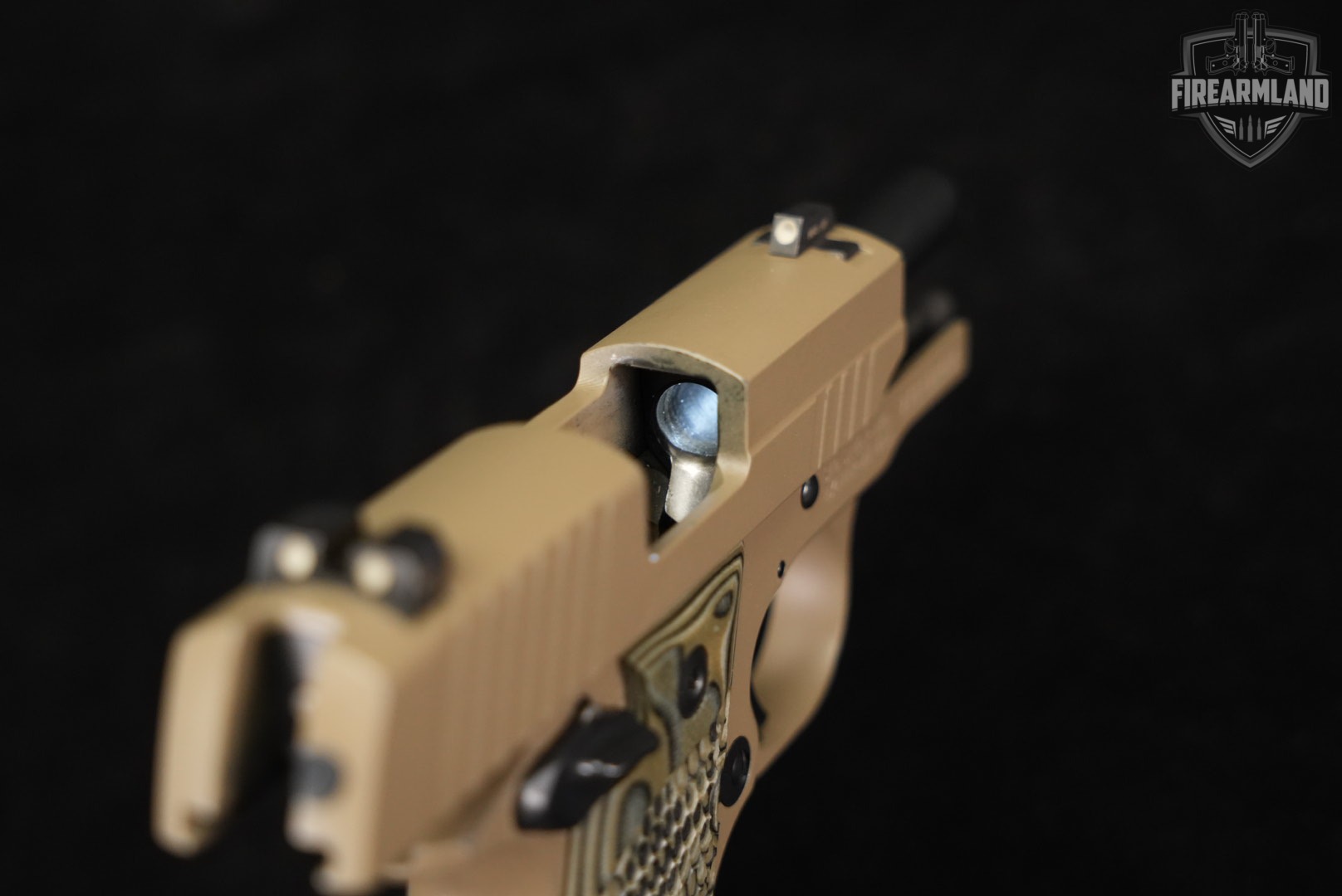 Sig Sauer P238 Scorpion 380 ACP 2.7" FDE P-238 +2 MAGS, ORIG CASE & HOLSTER-img-10