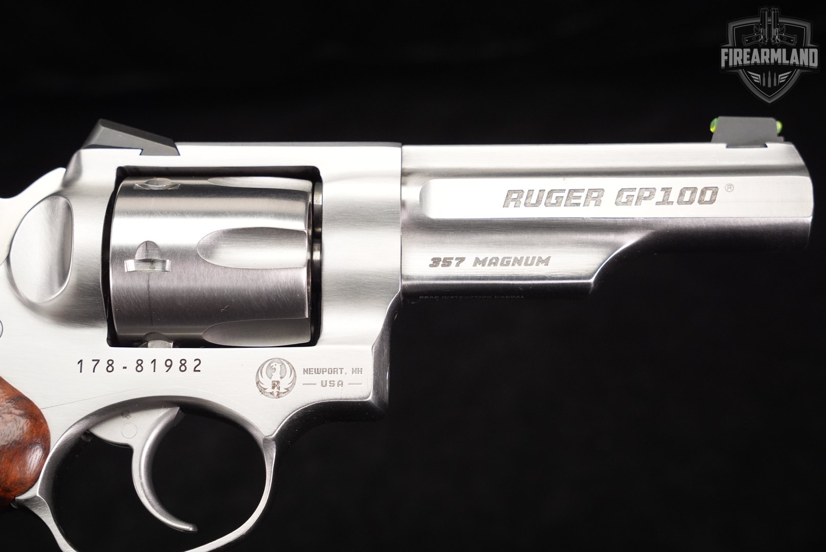 Ruger GP100 Match Champion 357 Magnum Satin Stainless GP-100 +ORIG CASE-img-11