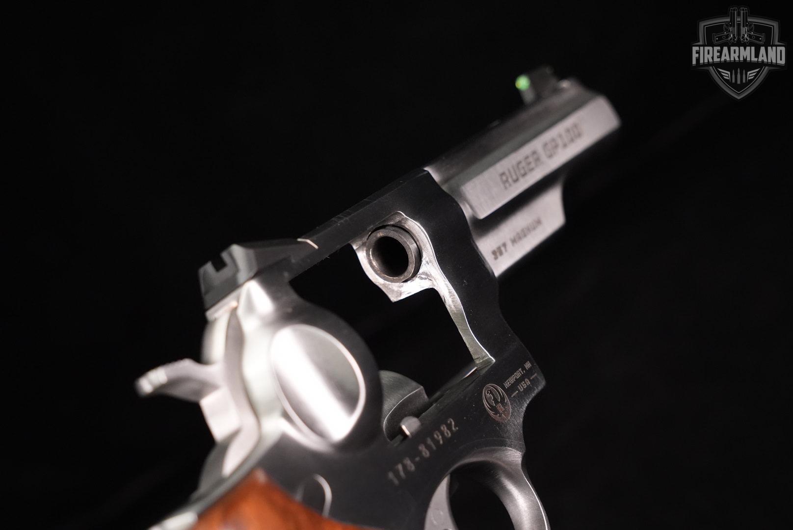 Ruger GP100 Match Champion 357 Magnum Satin Stainless GP-100 +ORIG CASE-img-12