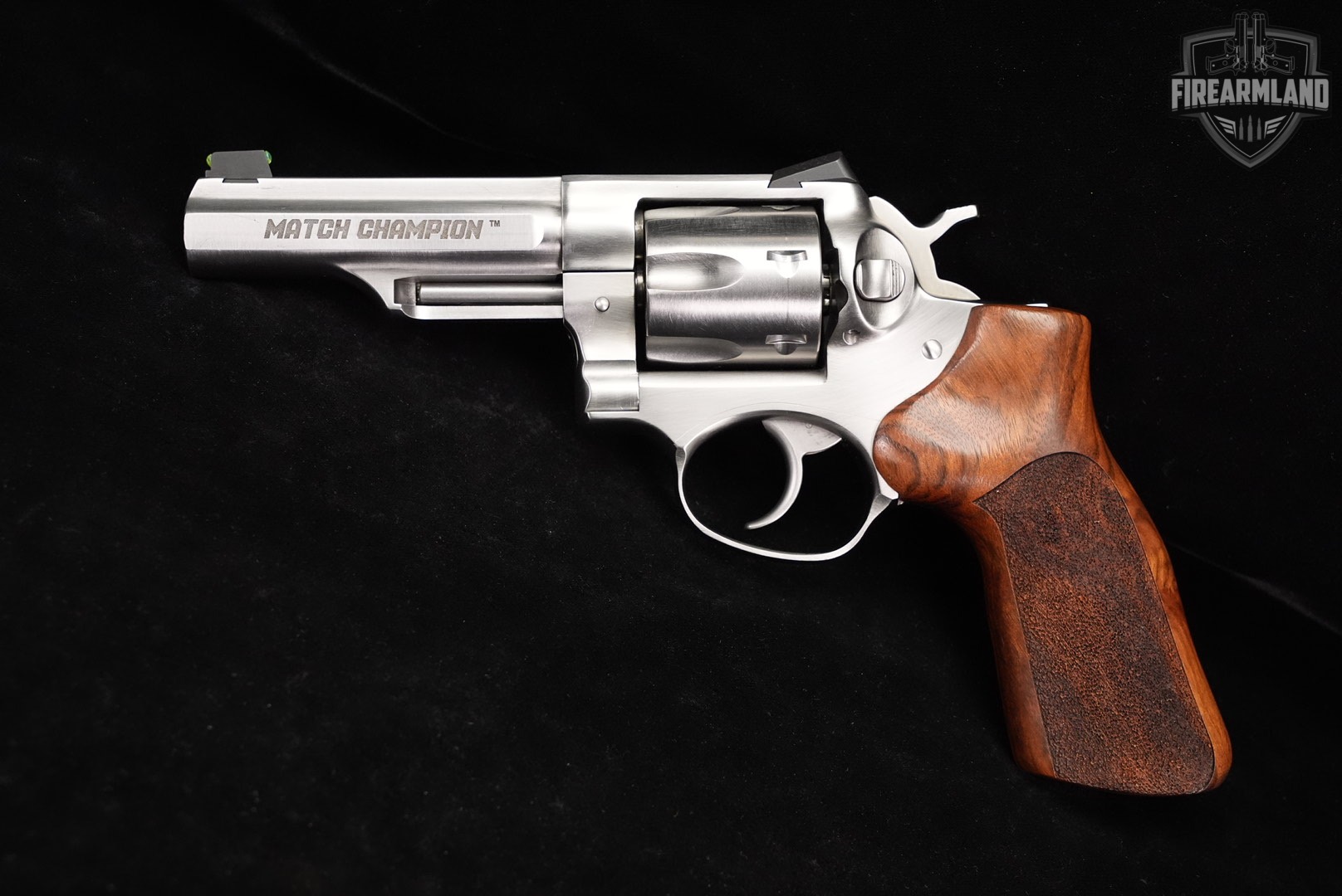 Ruger GP100 Match Champion 357 Magnum Satin Stainless GP-100 +ORIG CASE-img-4
