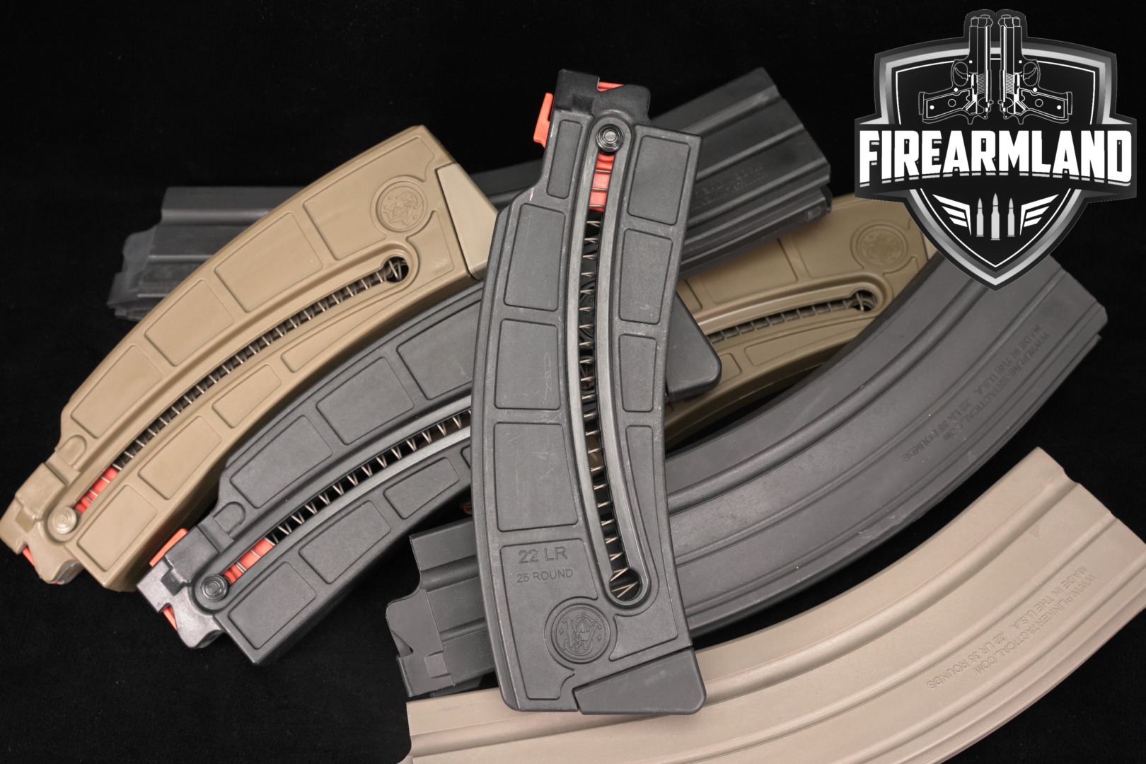 Multiple Manufacturers SEVEN (7) S&W M&P-1522 Magazines .22 LR in Excellent Condition Thumbnail