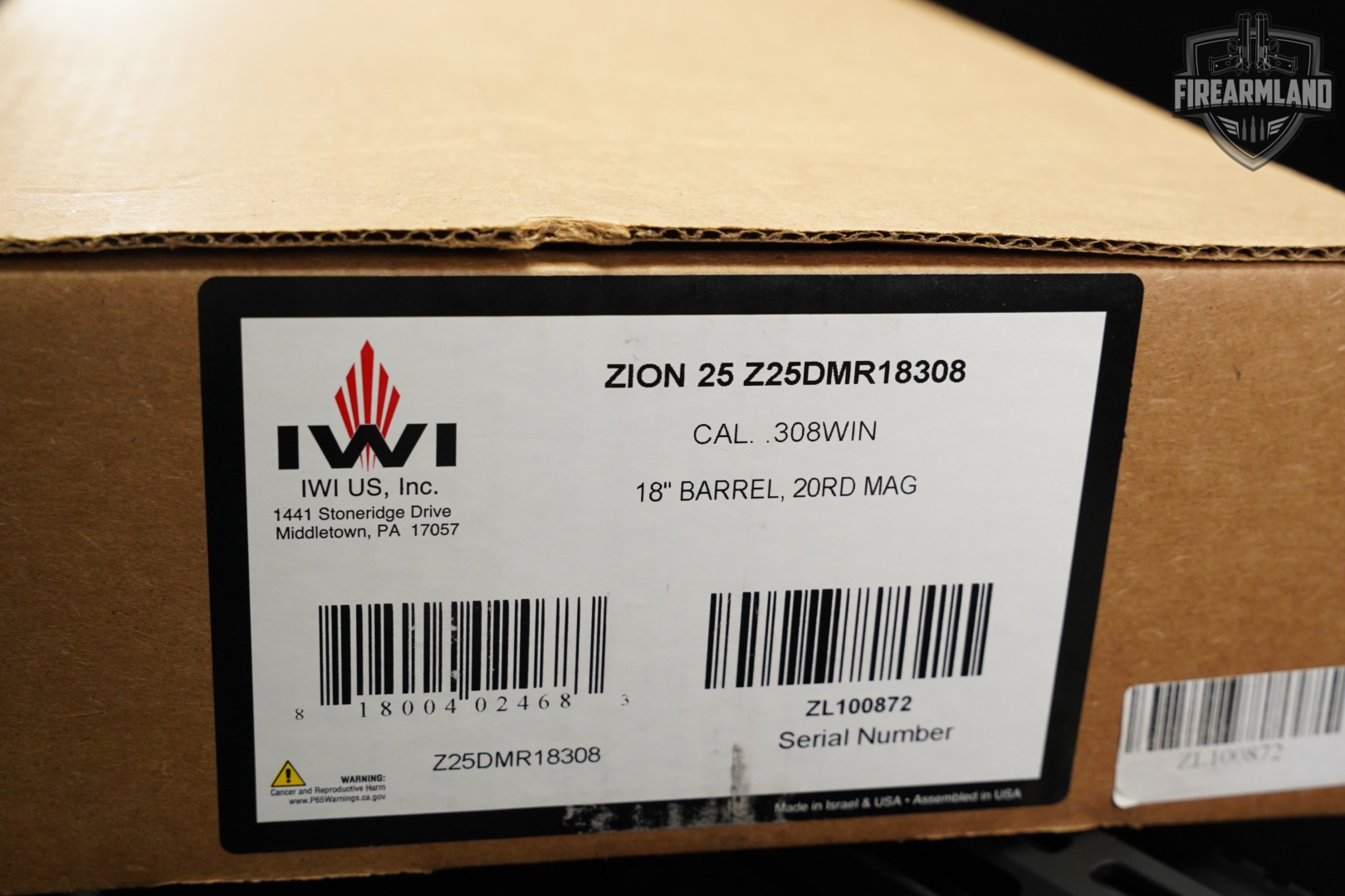 IWI Z-25 DMR 308 Winchester AR-10 AR10 18" Z25 DEAD AIR XENO HIDER +BOX-img-22