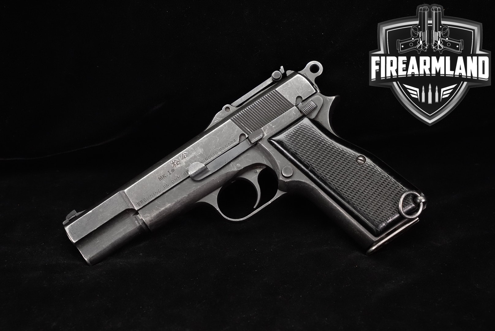 1945 John Inglis & Co Browning Hi-Power Mk I* Chinese Contract 9mm Mark 1-img-0