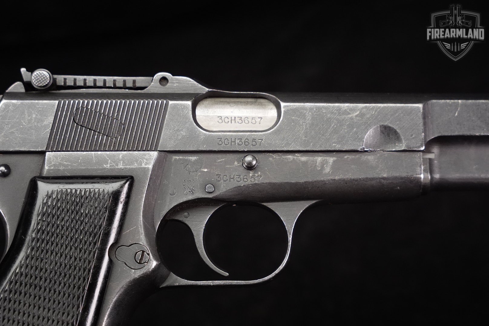 1945 John Inglis & Co Browning Hi-Power Mk I* Chinese Contract 9mm Mark 1-img-11