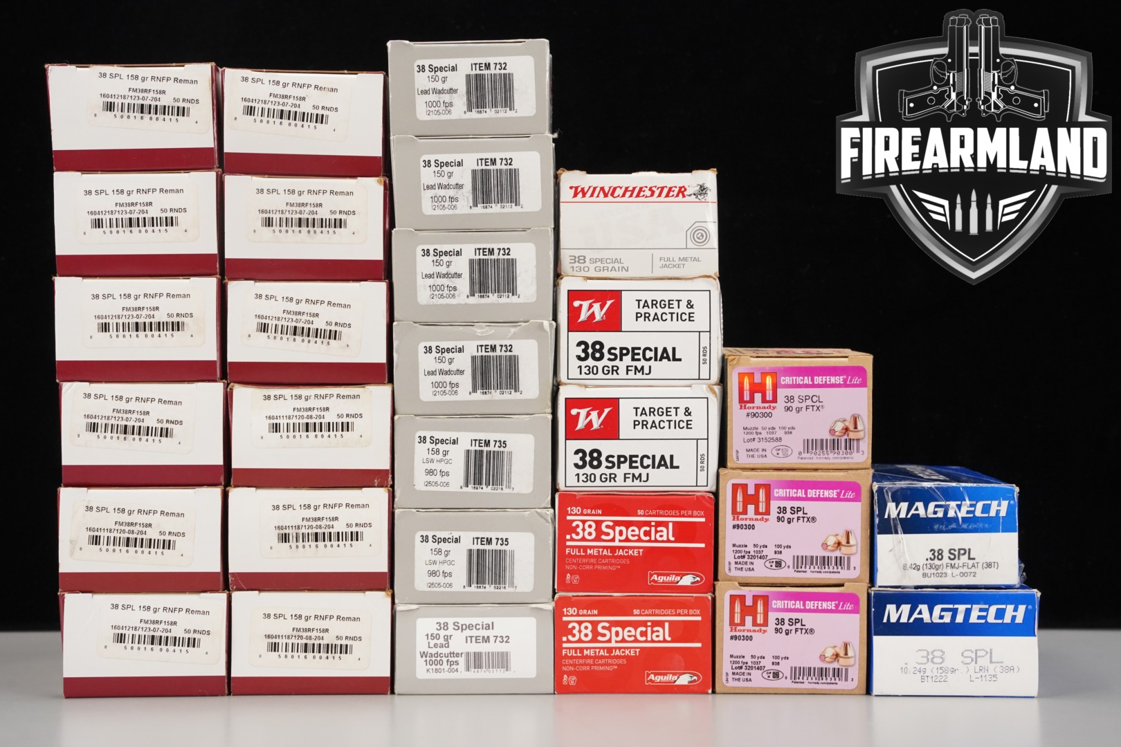 Multiple Manufacturers .38 SPL AMMO .38 Spl. in New - Old Stock Condition Thumbnail