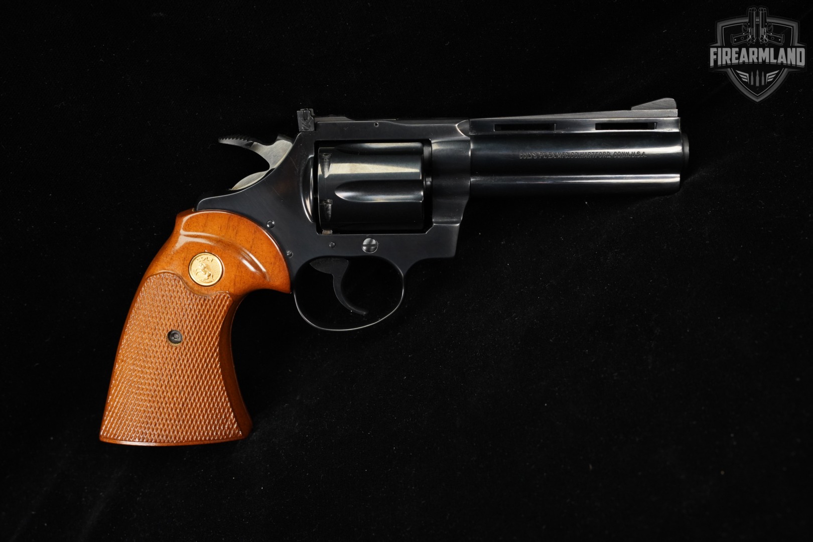 1977 Colt Diamondback 38 Special 4" Blued BABY PYTHON +ORIG BOX-img-4