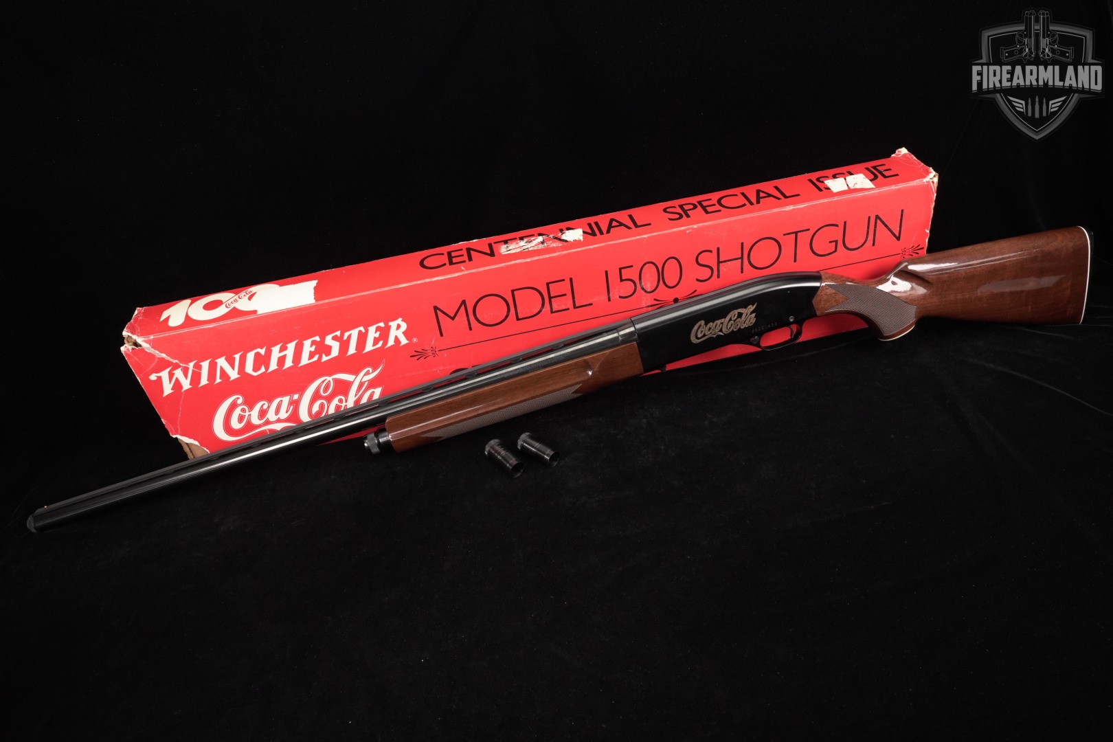 LIMITED 1986 Winchester Model 1500 XTR COCA-COLA CENTENNIAL 12-Gauge M1500-img-2
