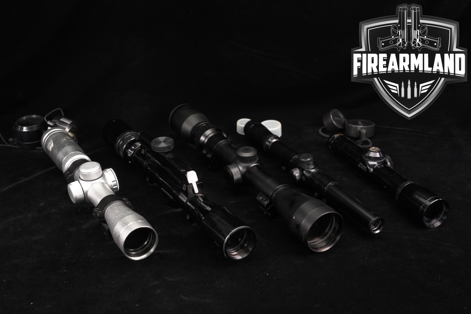 Multiple Manufacturers FIVE SCOPE LOT in Good Condition Thumbnail