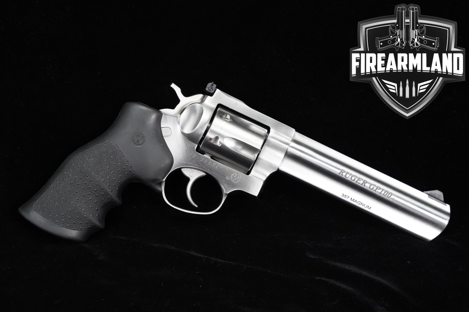 2015 Sturm Ruger GP100 .357 Mag. Satin Stainless in Very Good Condition Thumbnail