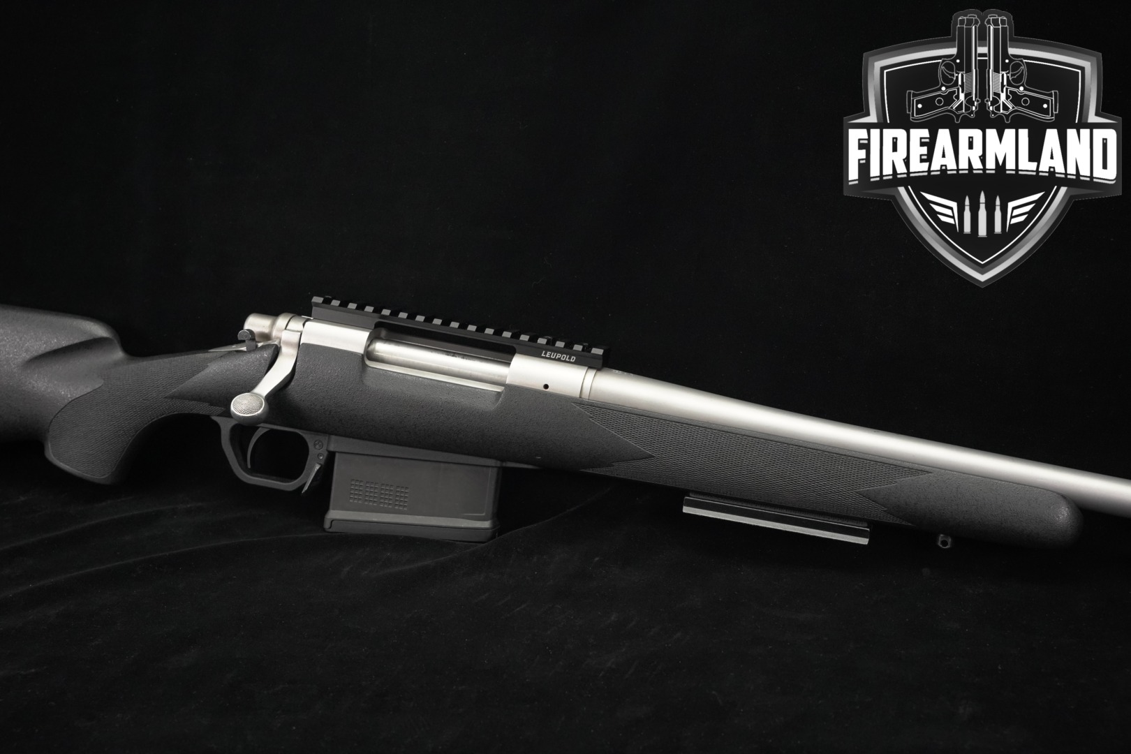 Remington Model 700 .300 Win. Mag. Stainless & Synthetic in Very Good Condition Thumbnail