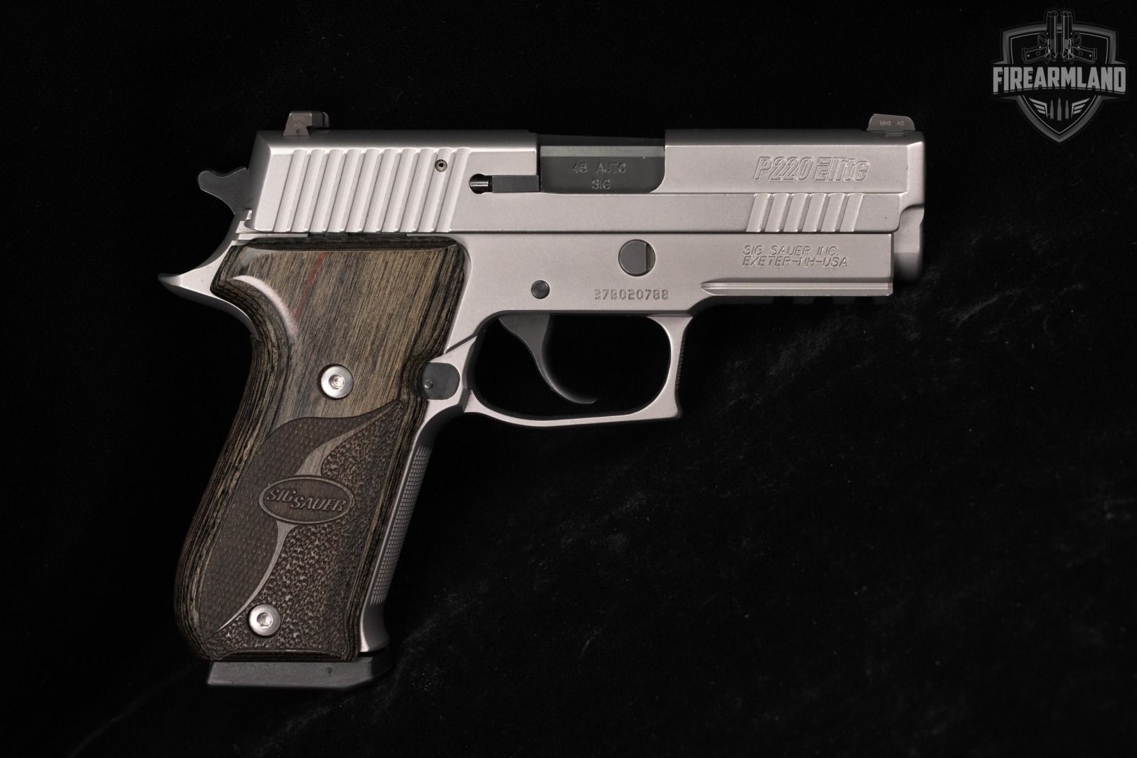 Sig Sauer P220 Carry Elite Stainless 45 ACP 3.9" P 220 +2 MAGS & ORIG CASE-img-4