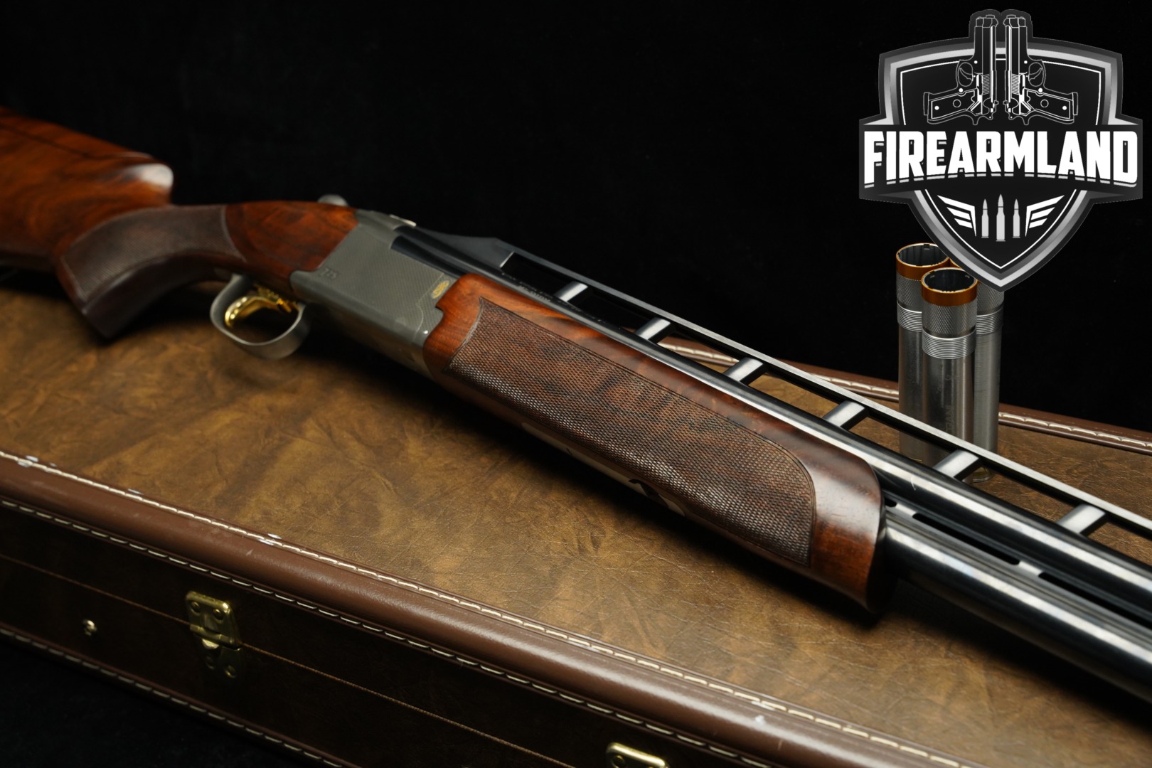 2015 Browning Citori 725 Sporting 12 Gauge Silver Nitride & Walnut in Good Condition Thumbnail