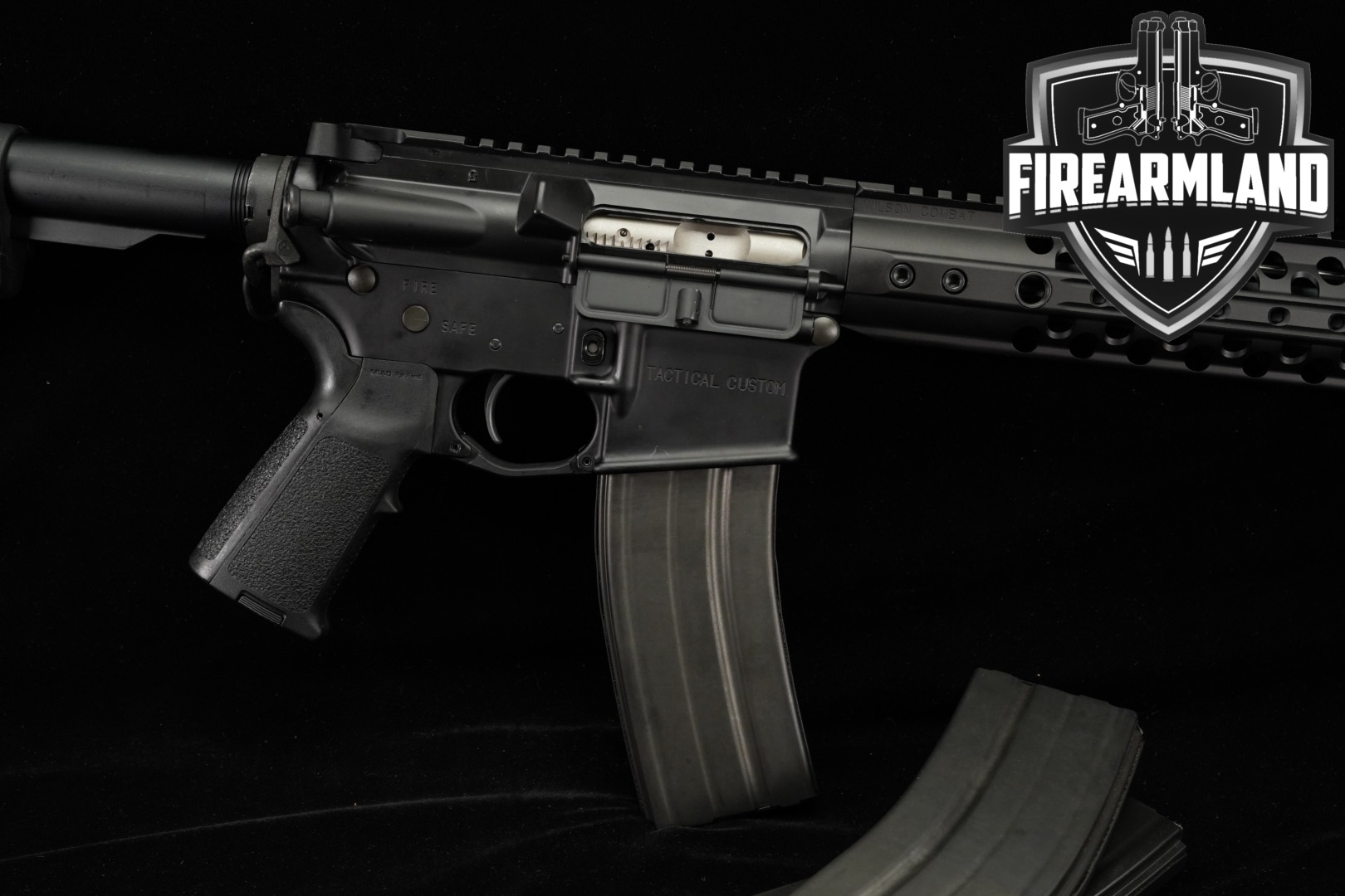 Wilson Combat WC Tactical Custom 6.8 SPC II AR-15 AR15 18" +3 MAGS-img-0