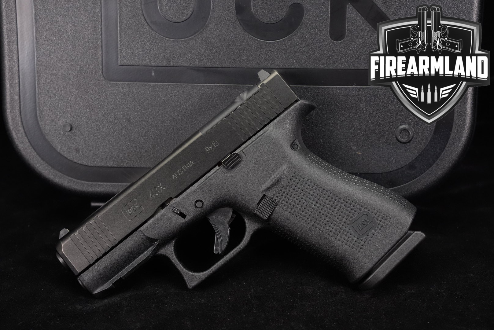 Glock 43X MOS G43X 9mm 3.41" GMB +ORIG CASE-img-0