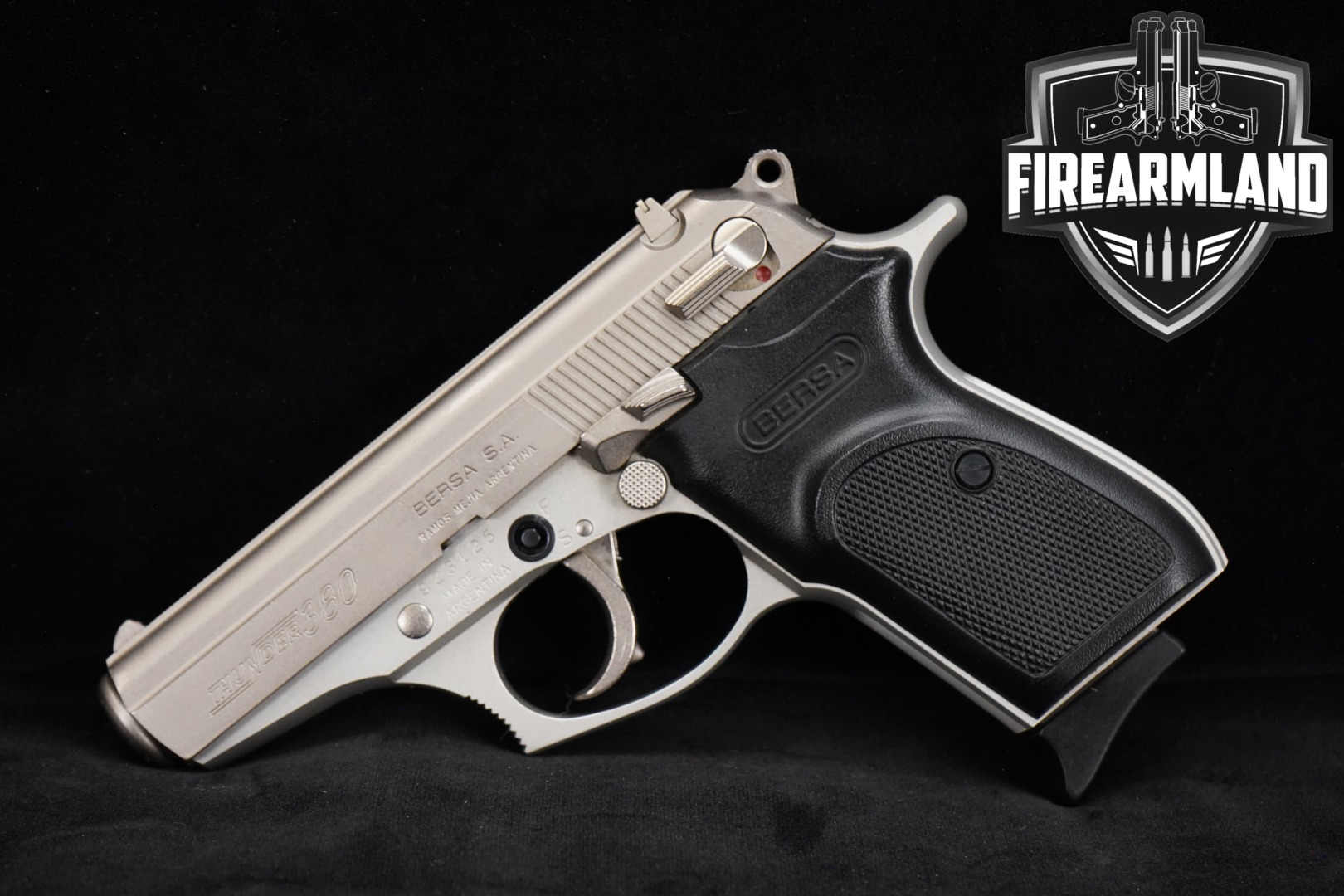 Bersa Thunder 380 .380 ACP Nickel in Excellent Condition Thumbnail