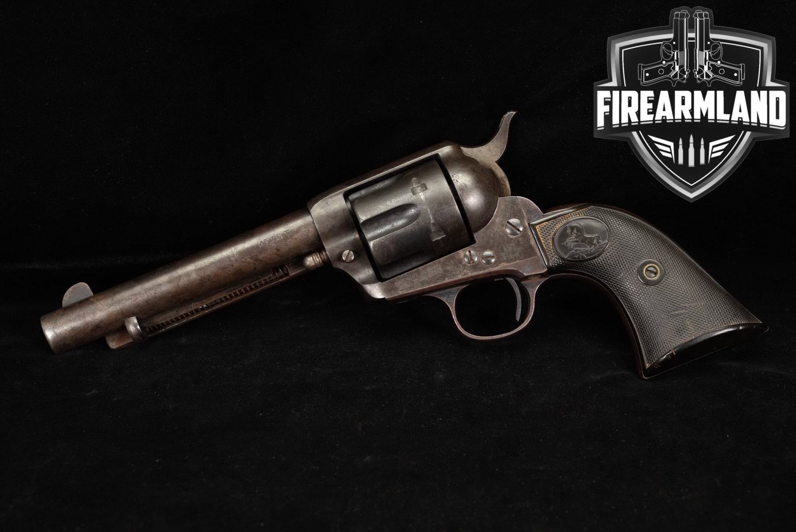 1902 Colt Single Action Army First Generation .45 Colt Black in Fair Condition Thumbnail