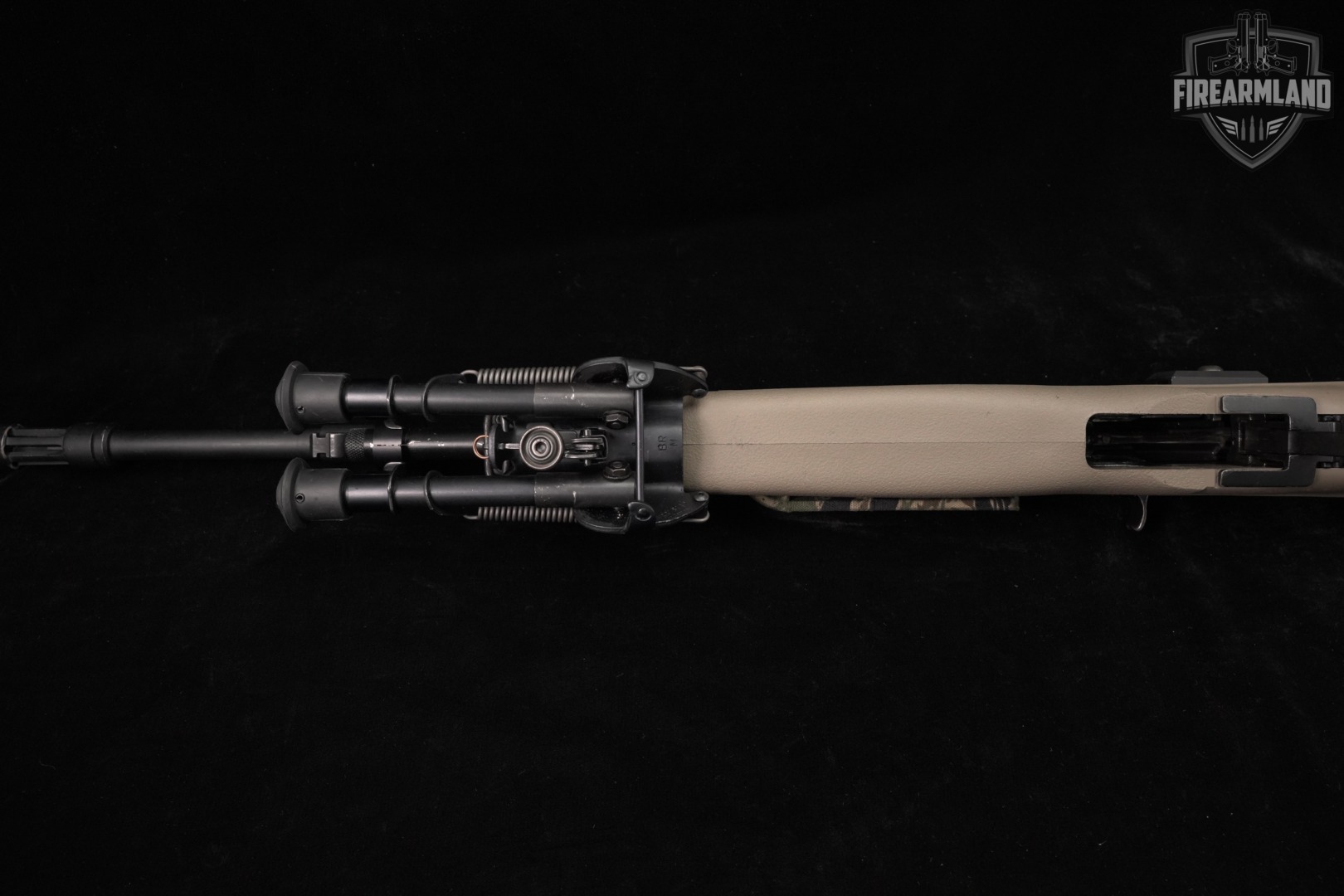 1998 Ruger Mini-14 186-Series; LE / GOVT 18" Tan Mini14 ATI CHASSIS +BIPOD-img-11