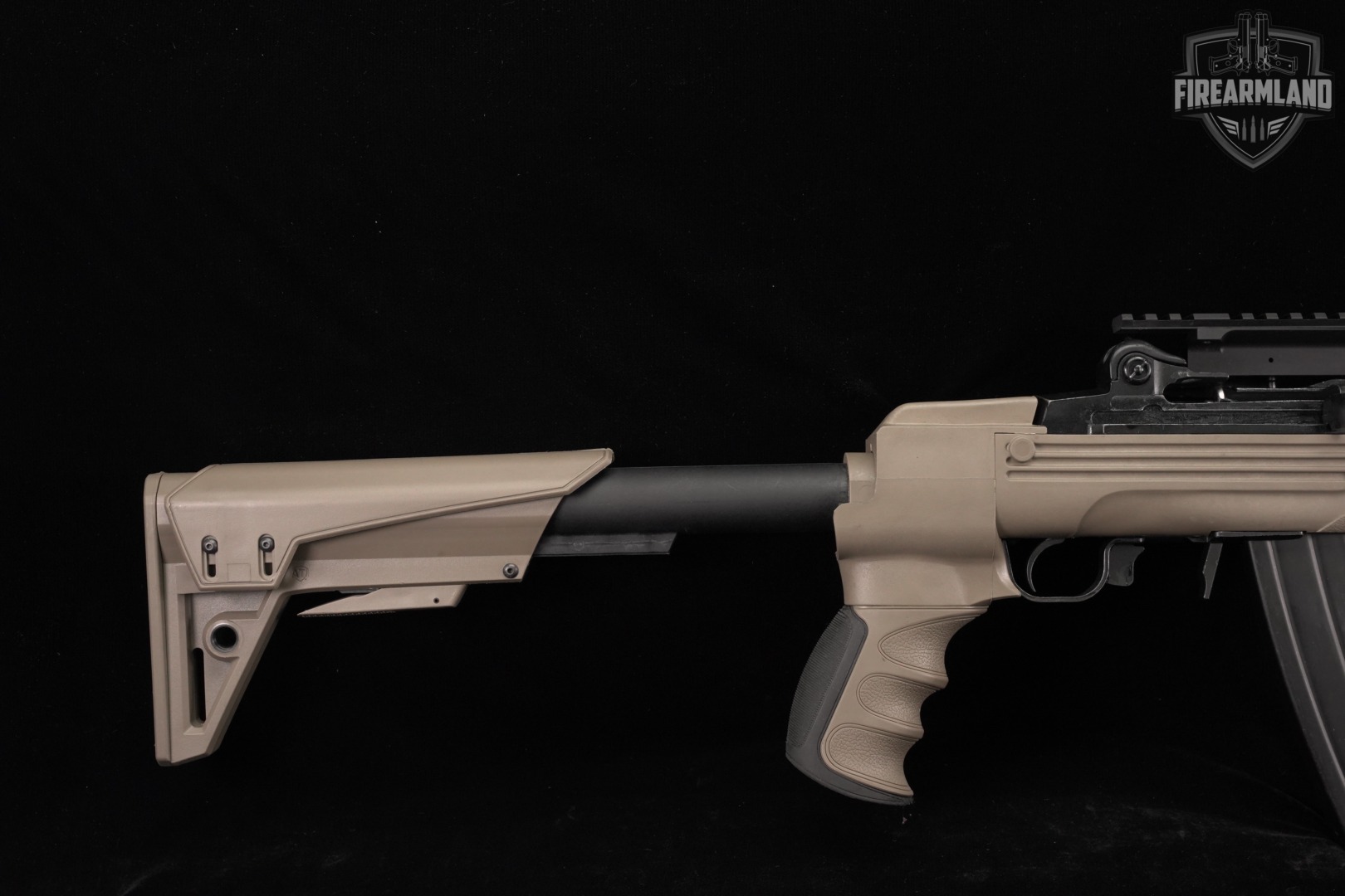 1998 Ruger Mini-14 186-Series; LE / GOVT 18" Tan Mini14 ATI CHASSIS +BIPOD-img-4