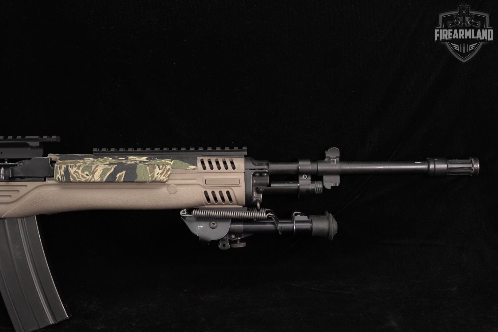 1998 Ruger Mini-14 186-Series; LE / GOVT 18" Tan Mini14 ATI CHASSIS +BIPOD-img-5