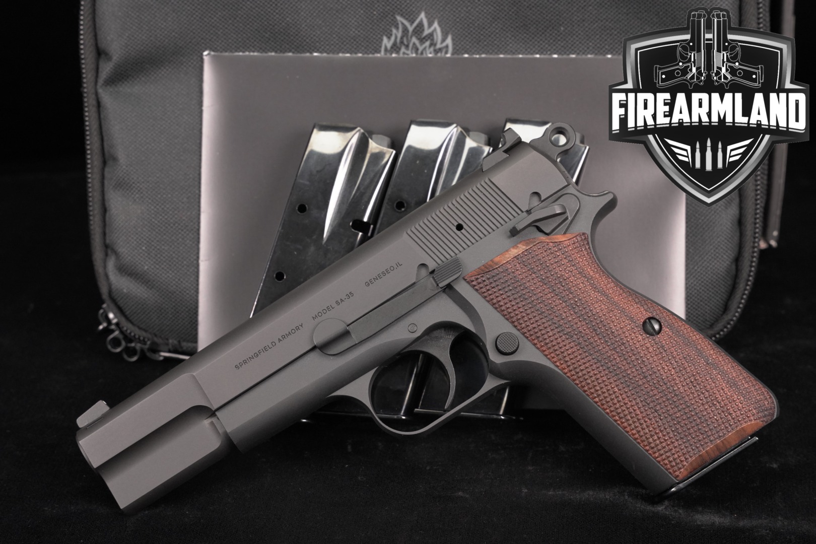 Springfield Armory SA-35 9mm Luger Blued in Excellent Condition Thumbnail