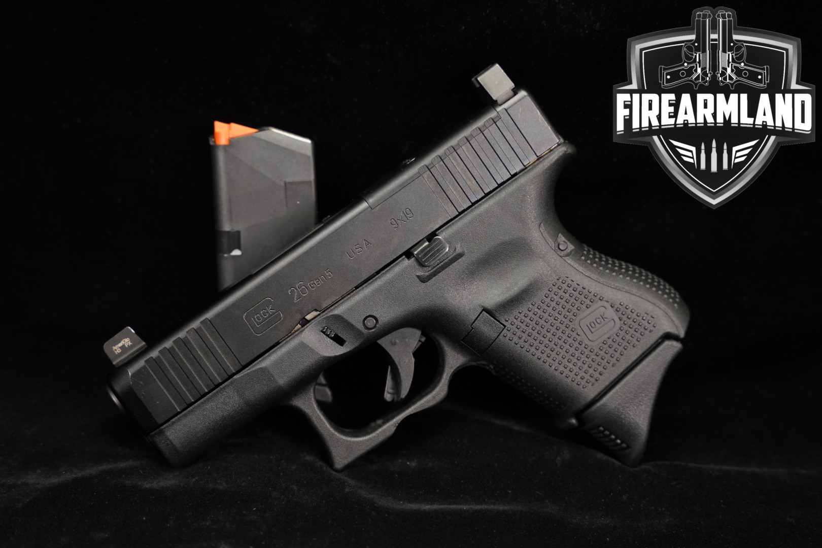 Glock G26 Gen5 9mm Luger Black in Good Condition Thumbnail