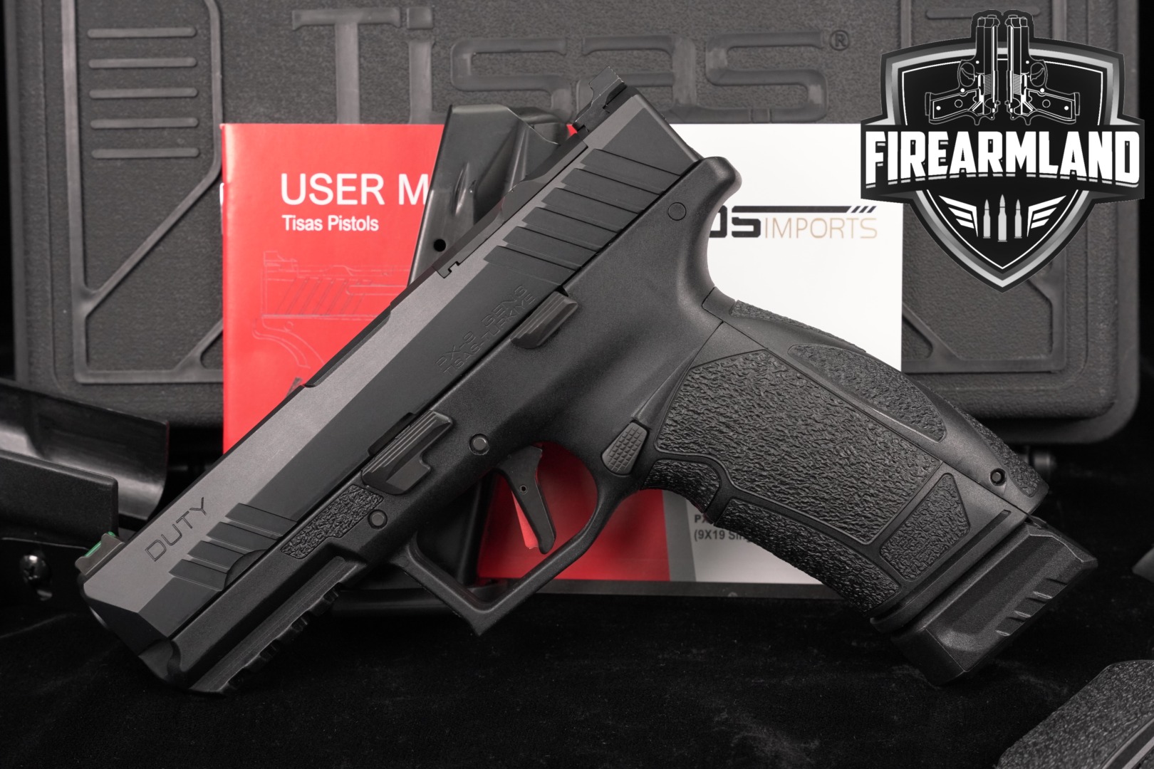 Tisas USA PX-9 Gen3 Duty 9mm Luger Black in Excellent Condition Thumbnail