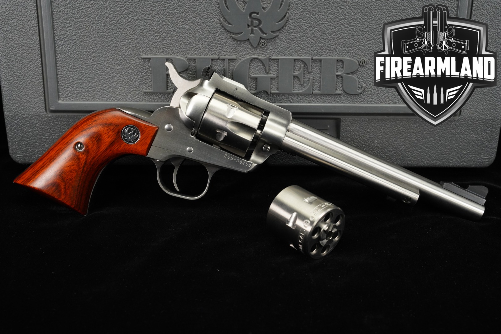2-CYLINDER SET Ruger New Model Single-Six 22 LR/WMR Single6 +ORIG CASE-img-0