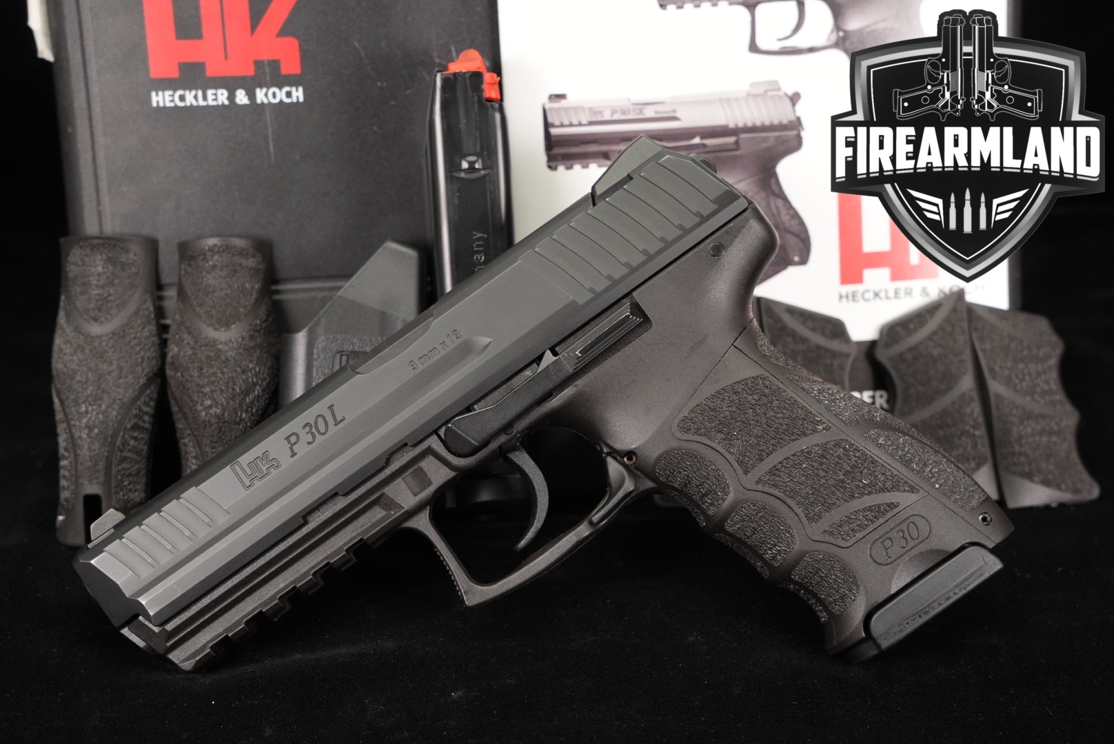 Heckler & Koch (H&K, HK) P30L V1 LEM (Light) 9mm Luger Black in Very Good Condition Thumbnail