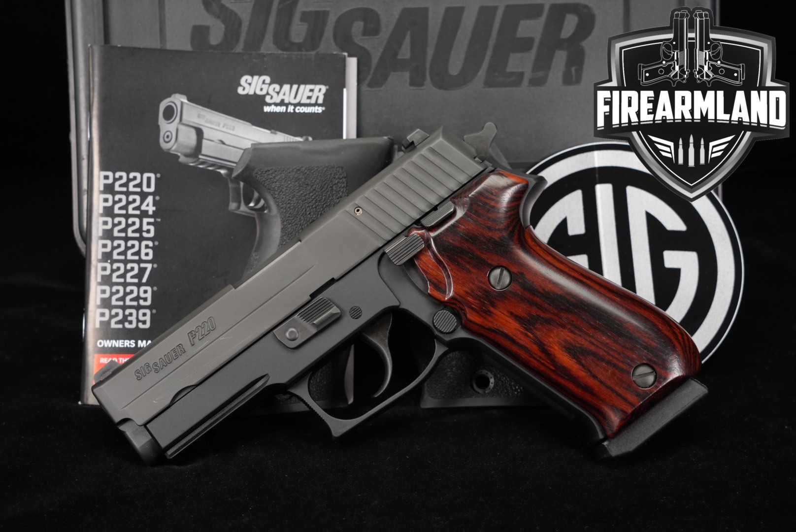Sig Sauer P220 Carry, California Compliant .45 ACP Black in Excellent Condition Thumbnail