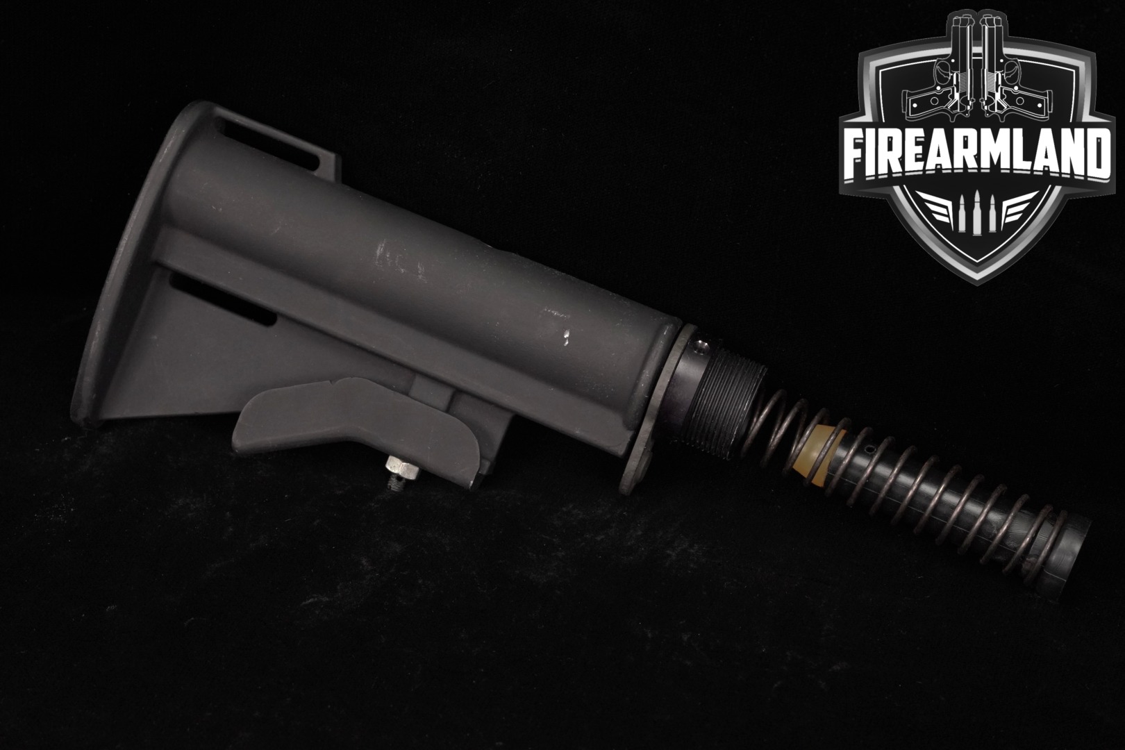 Bushmaster RETRO! Aluminum CAR-15 Stock AR15 Parts CAR15 AR-img-0