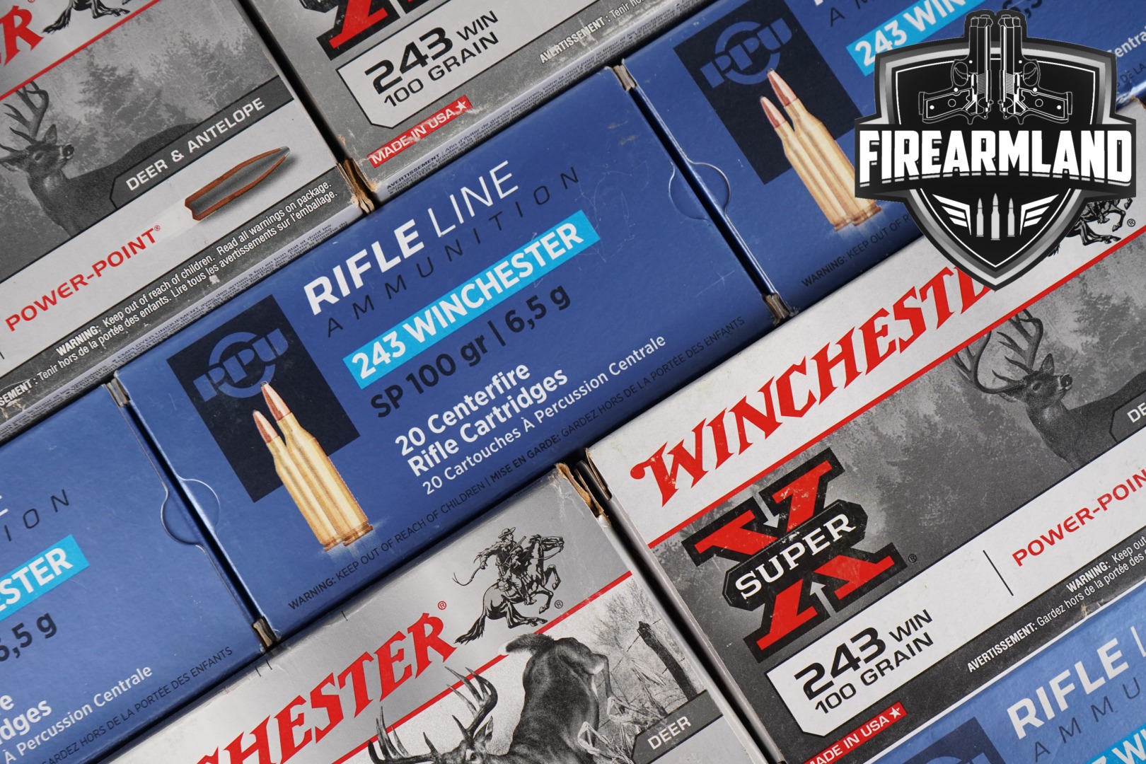 Multiple Manufacturers .243 Winchester .243 Win. in New - Old Stock Condition Thumbnail
