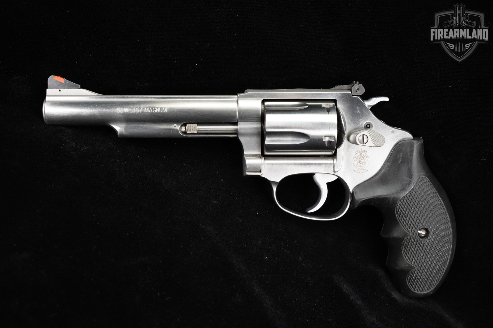 Smith & Wesson Model 60-18 S&W 357 Magnum 5" Satin Stainless DA/SA +CASE-img-3